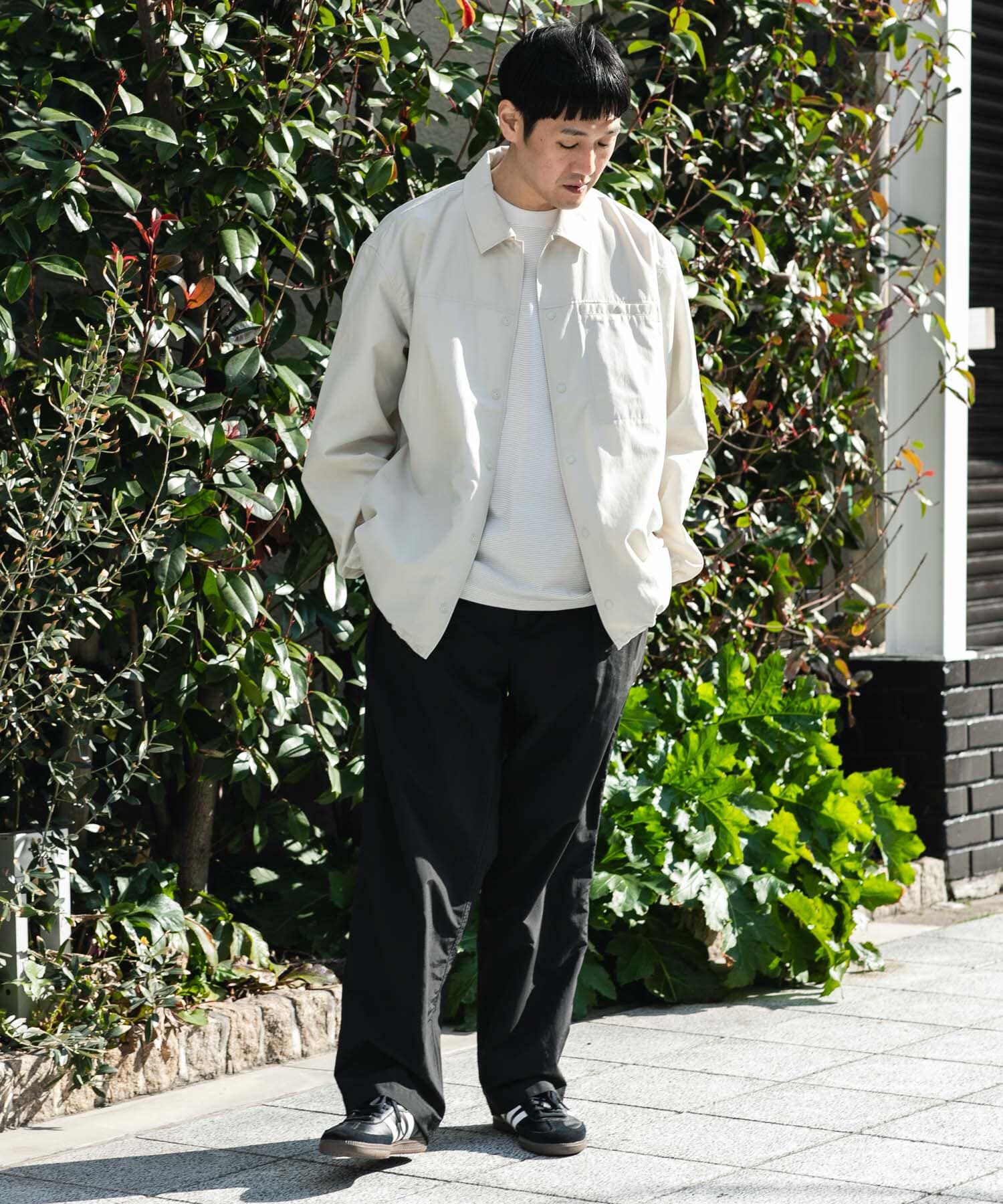 URBAN RESEARCH DOORS「『別注』Marmot&times;DOORS　COACH SHIRTS JACKET」|ノーカラーコート|
