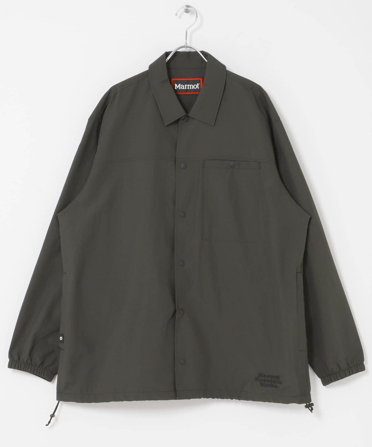 URBAN RESEARCH DOORS「『別注』Marmot&times;DOORS　COACH SHIRTS JACKET」|ノーカラーコート|