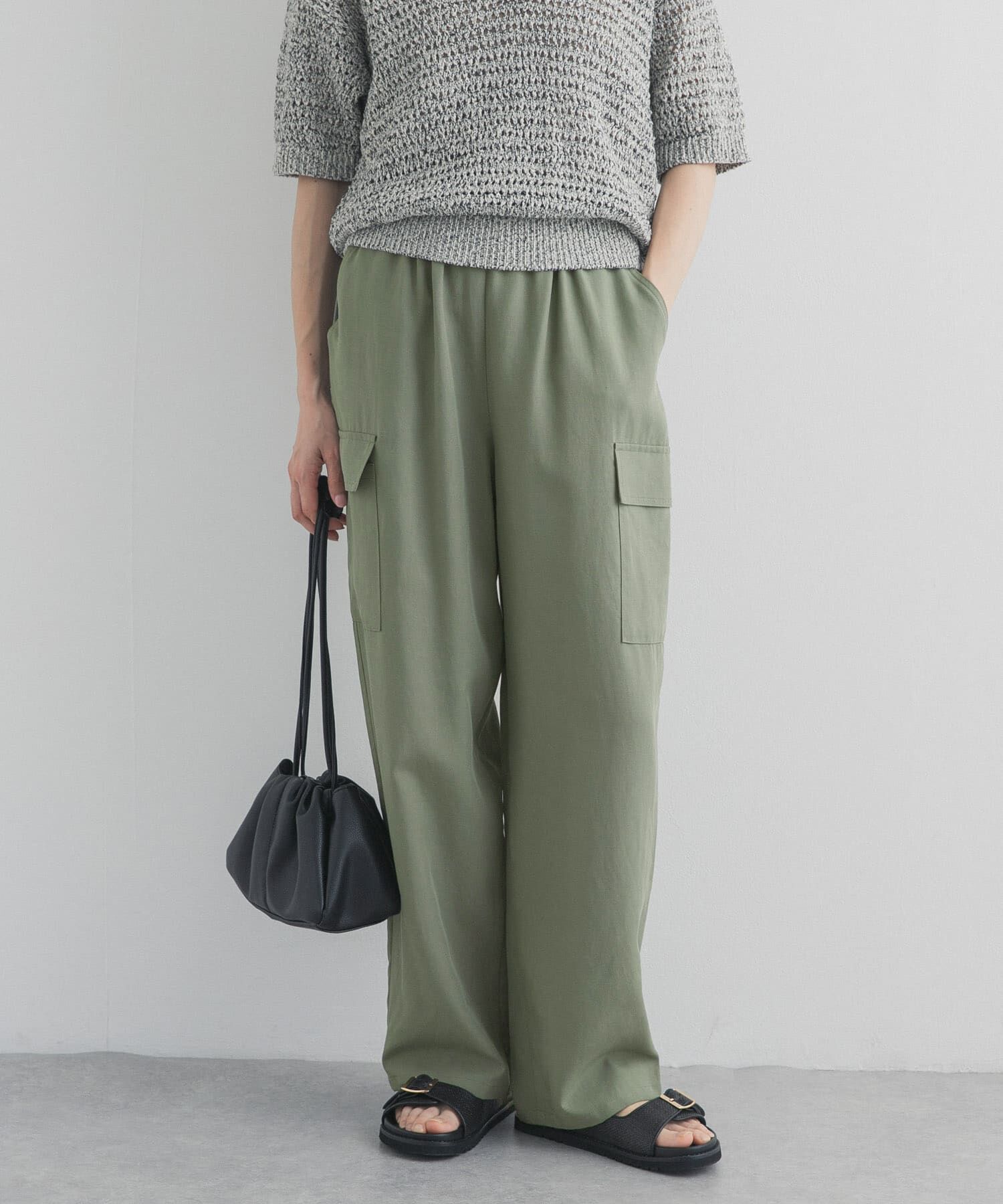 URBAN RESEARCH DOORS「トロミカーゴイージーパンツ」|その他|