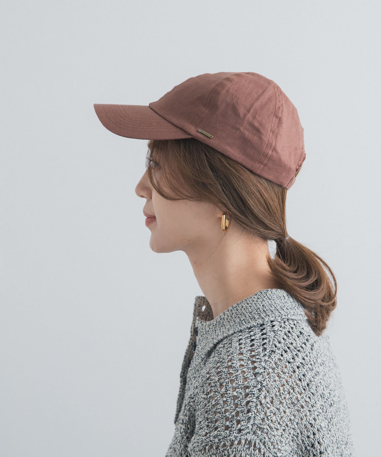 URBAN RESEARCH DOORS「リネンキャップ」|キャップ・キャスケット|