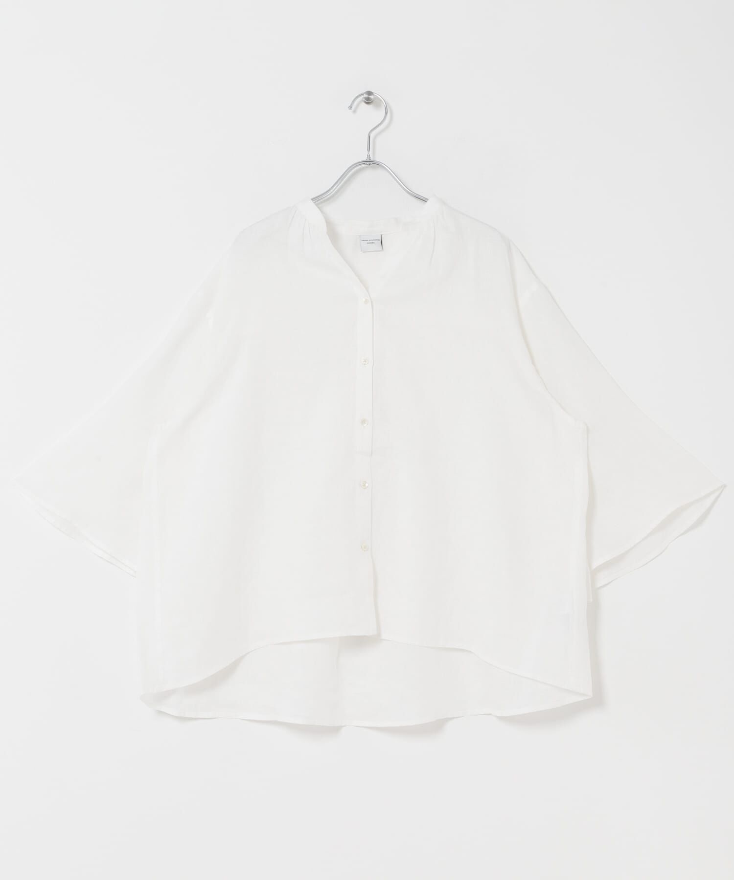 URBAN RESEARCH DOORS「リネンフレアスリーブブラウス」|シャツ・ブラウス|