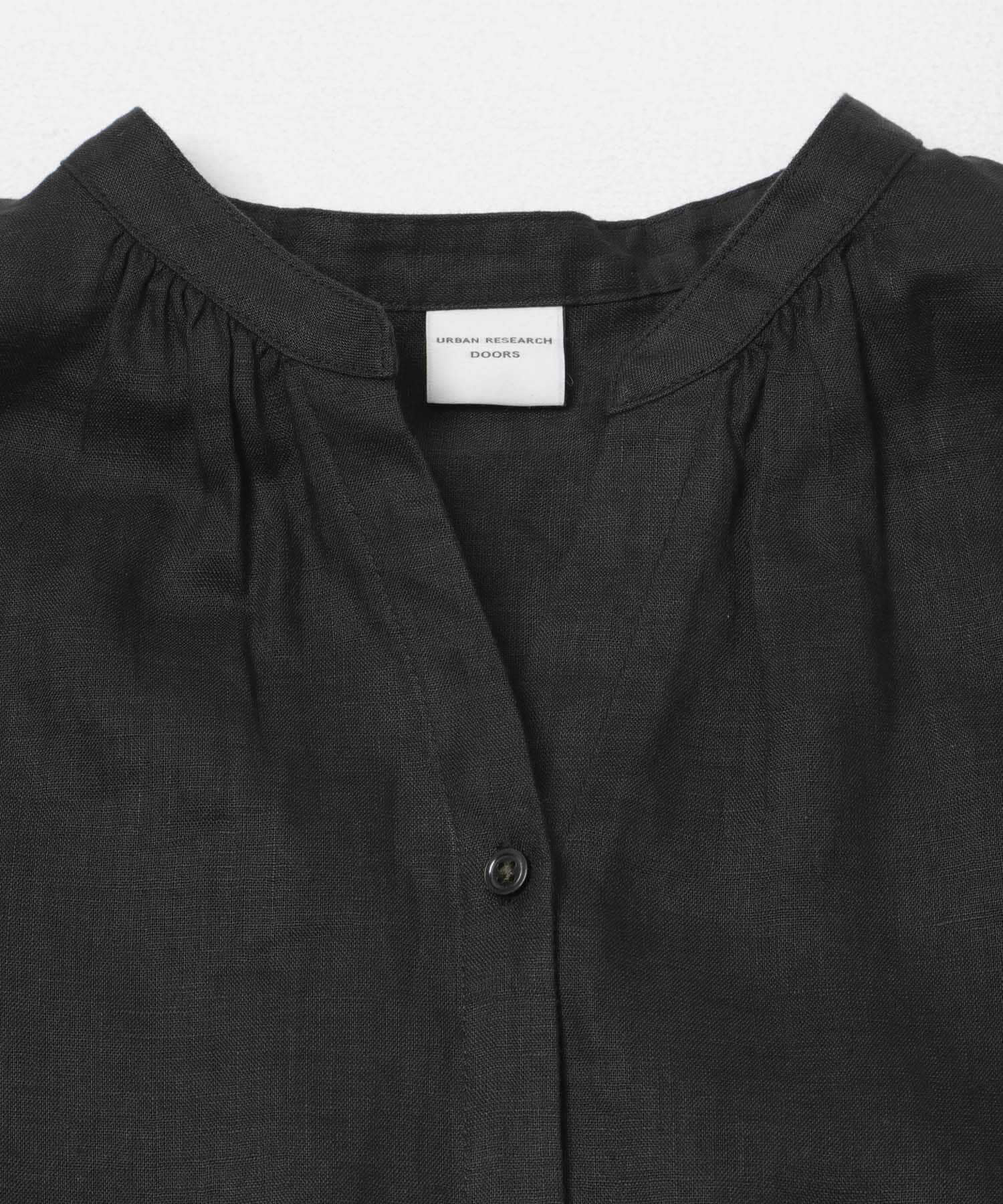 URBAN RESEARCH DOORS「リネンフレアスリーブブラウス」|シャツ・ブラウス|
