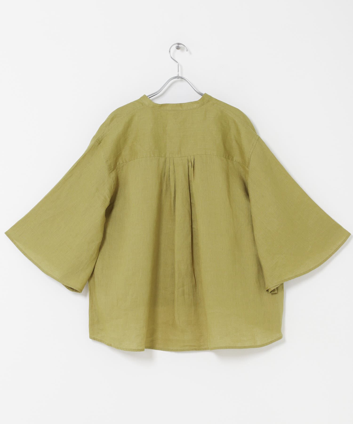 URBAN RESEARCH DOORS「リネンフレアスリーブブラウス」|シャツ・ブラウス|