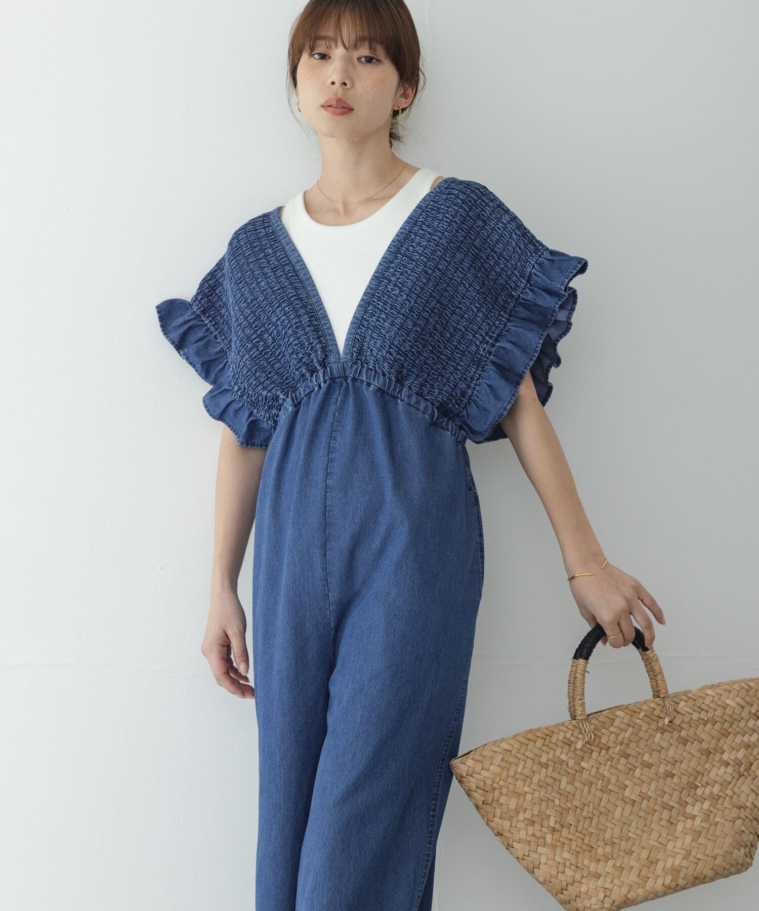 Sonny Label 「シャーリングオールインワン」|オールインワン|