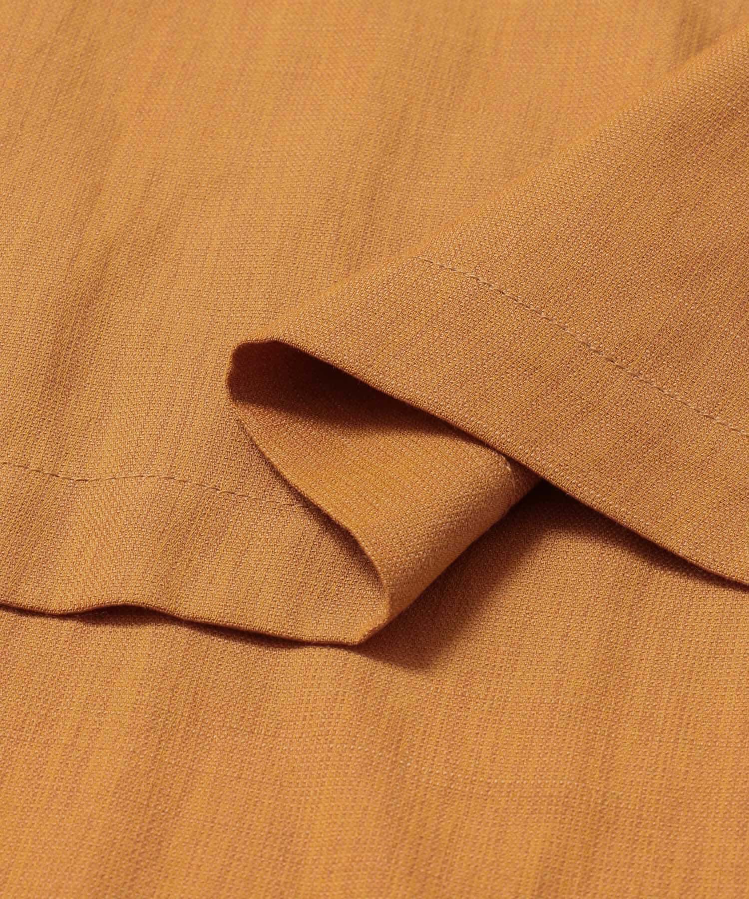  「カラーパイピングガウン&there4;」|ノーカラーコート|