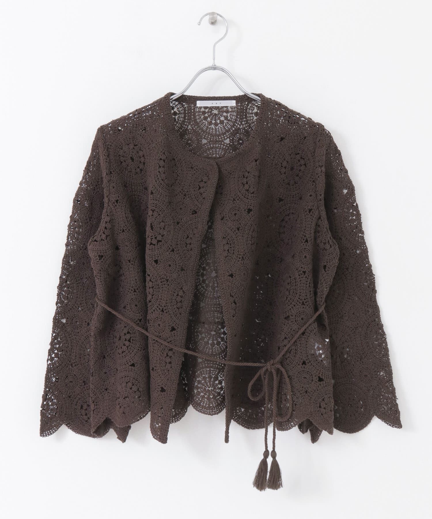  「アイレットサークルレースカーディガン」|カーディガン|