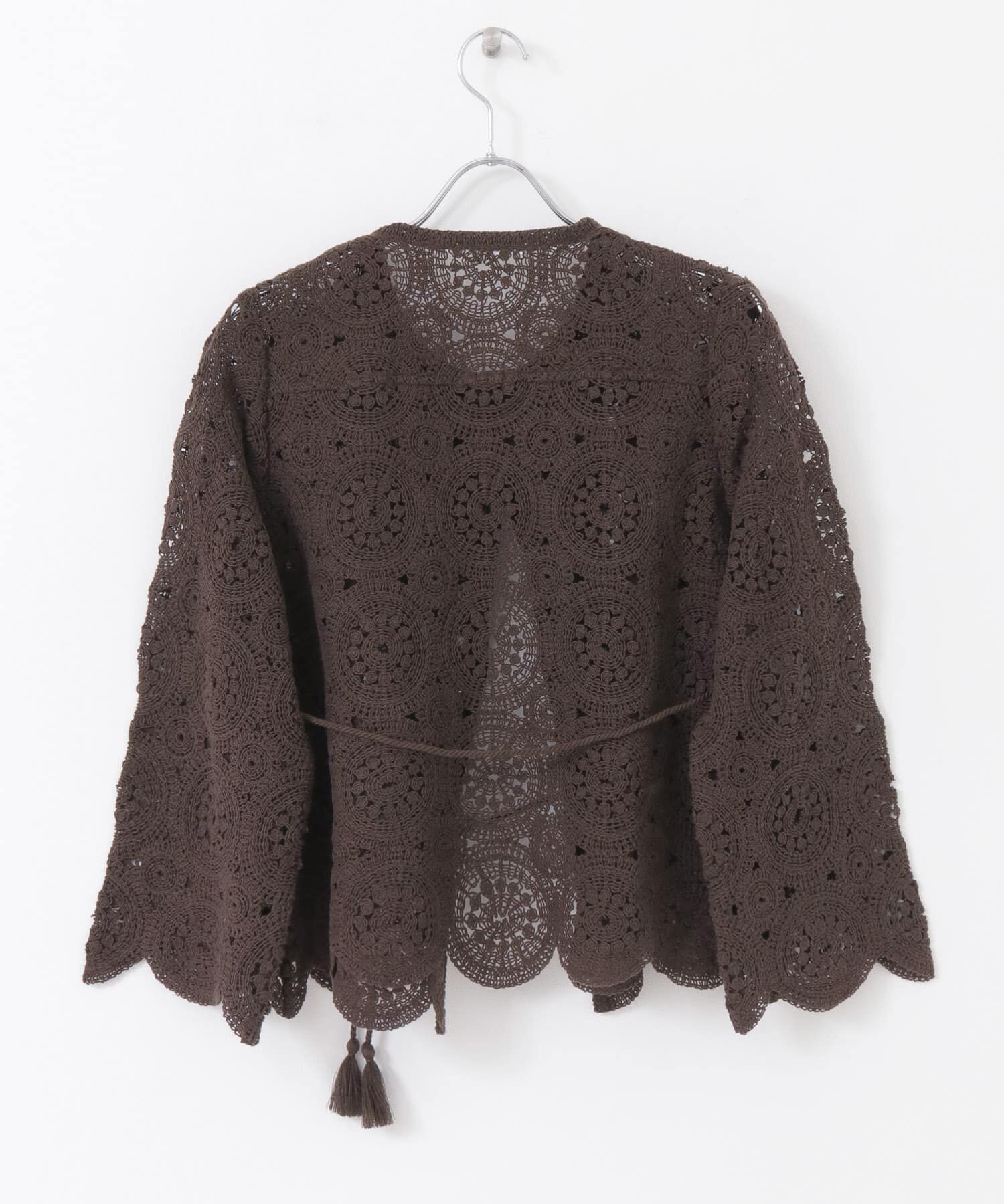  「アイレットサークルレースカーディガン」|カーディガン|