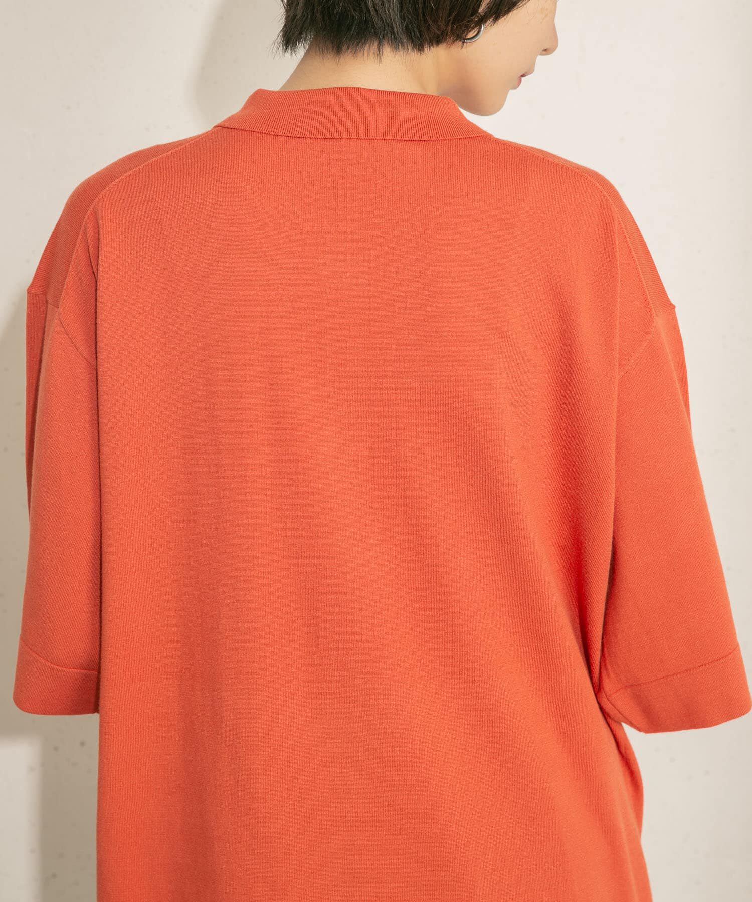  「ルーズシルエットニットシャツ」|ニット・セーター|