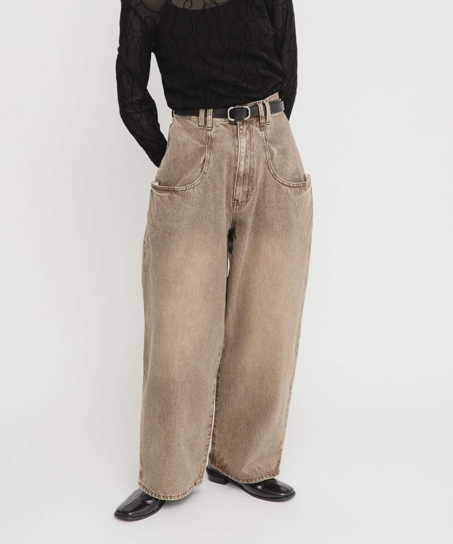  「『3サイズ展開』BIGポケットデザインデニム」|デニム|