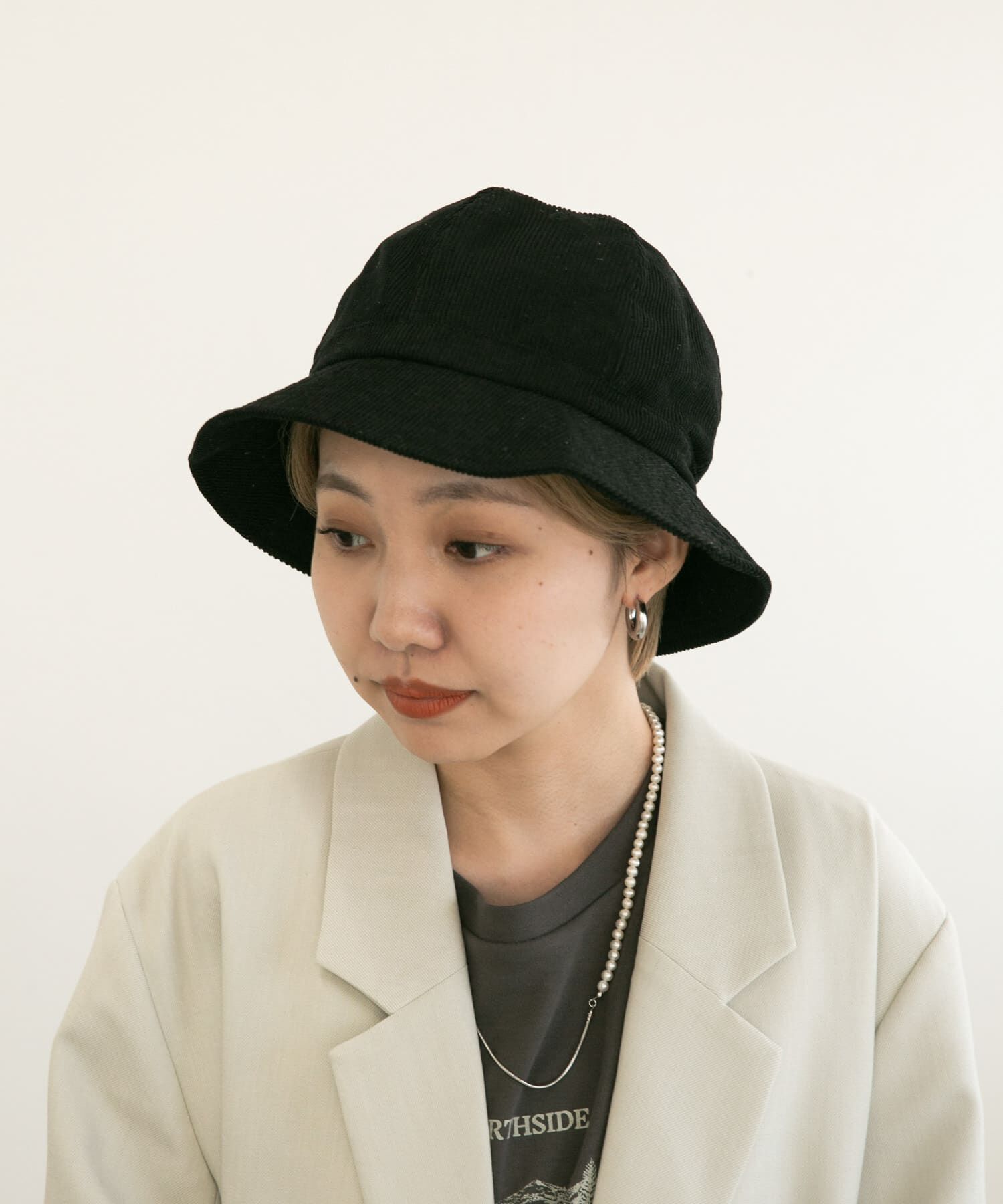  「コーデュロイバケットHAT」|ハット|