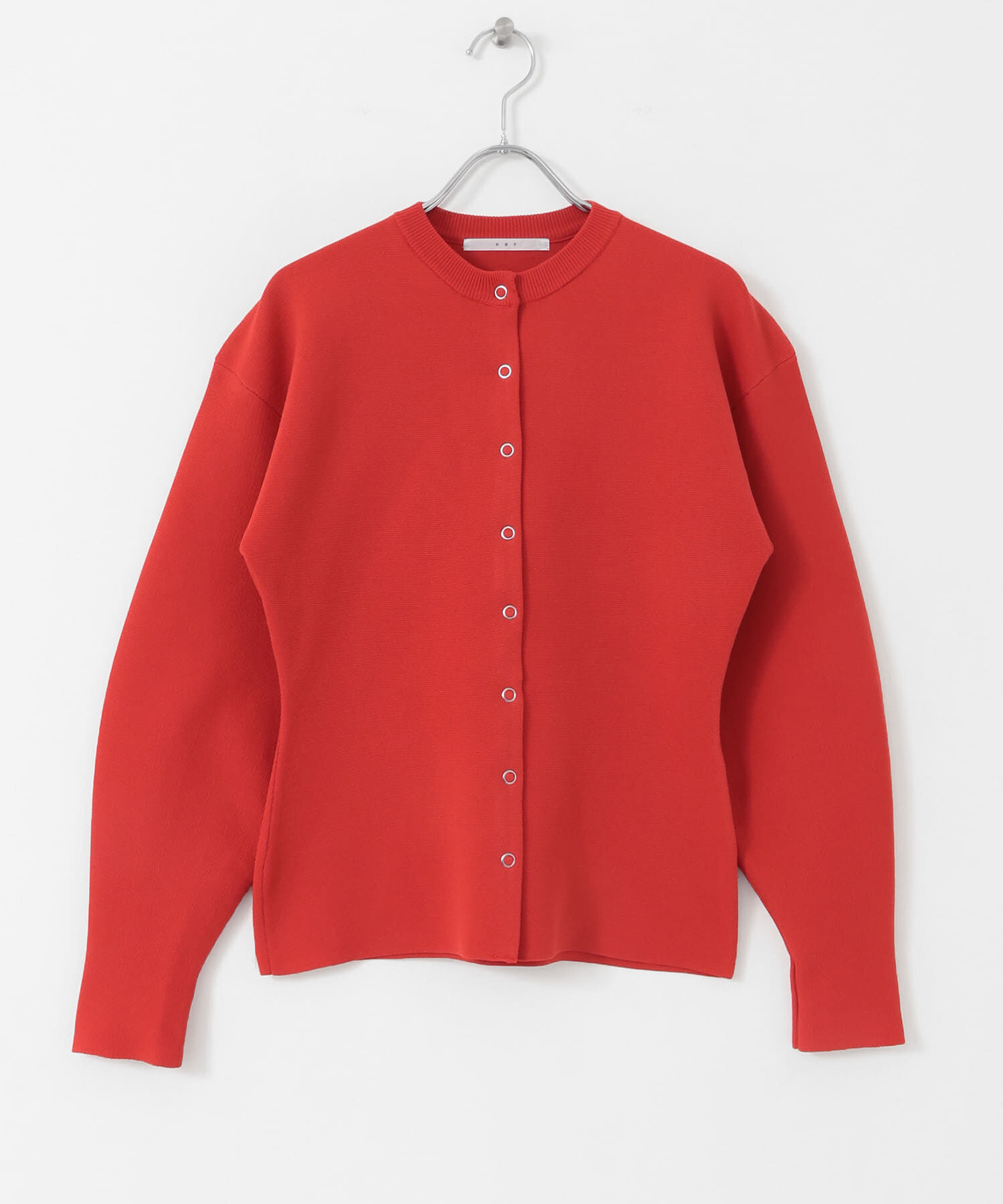  「リングドットボタンニットカーディガン」|カーディガン|