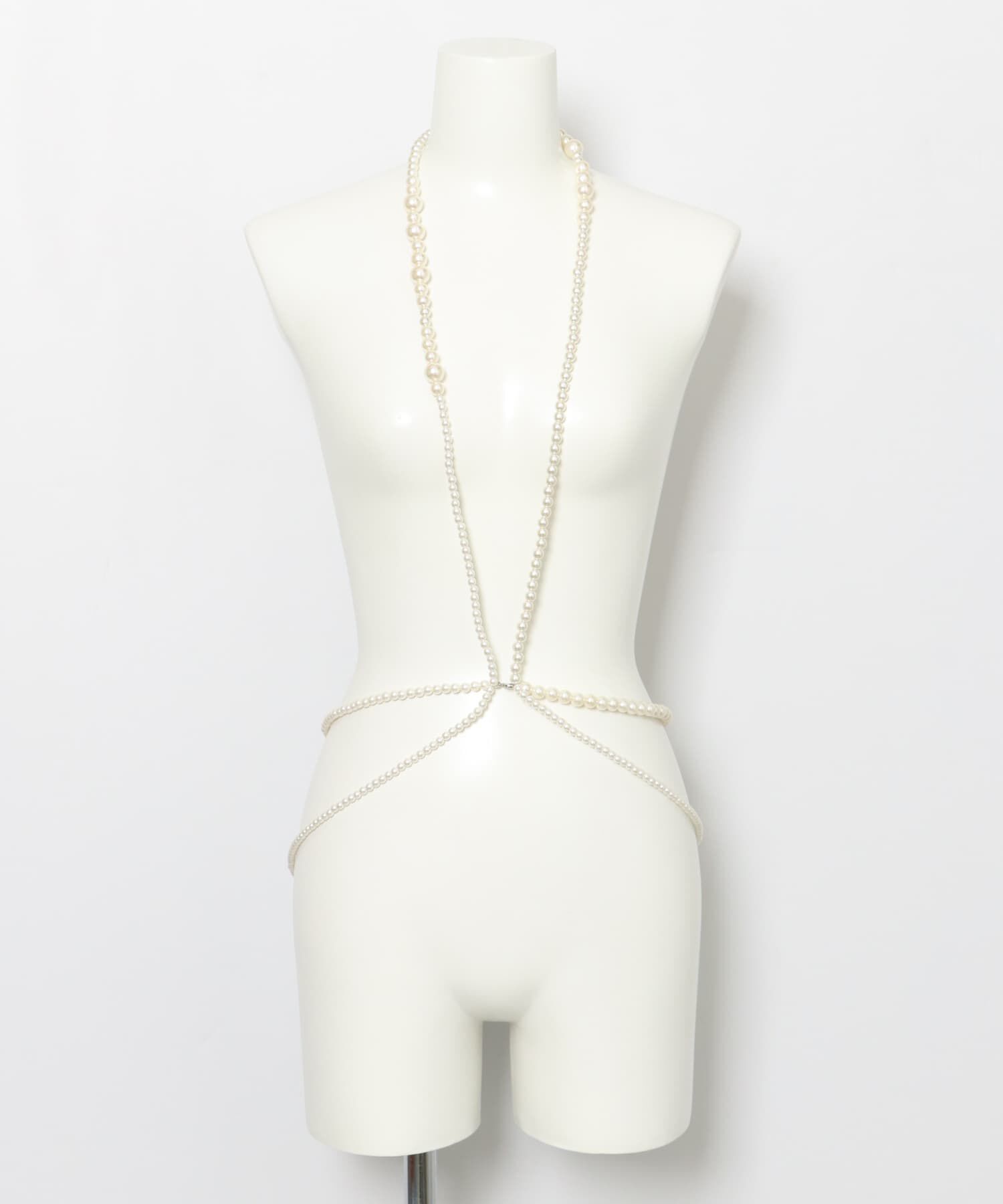  「マルチWAYパールビスチェ」|ネックレス|