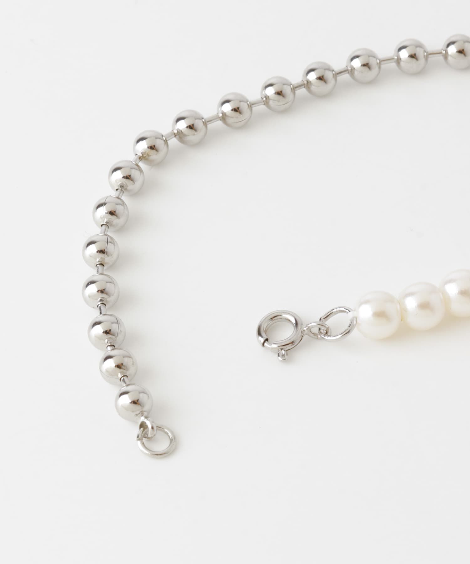  「ピン付きロングネックレス」|ネックレス|