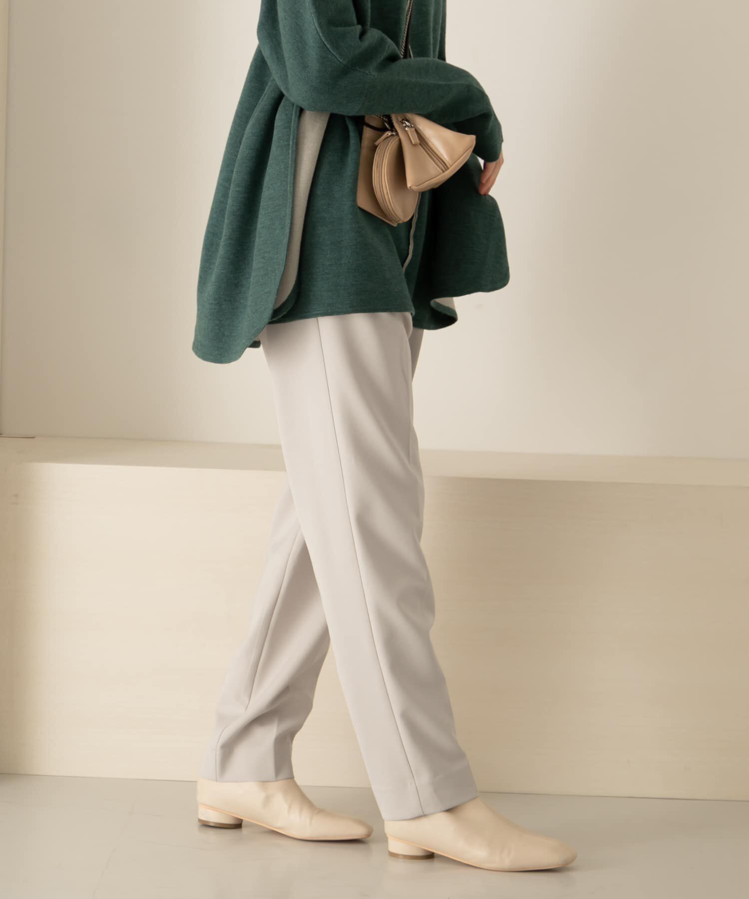  「illi　ワンタックスリムテーパードパンツ」|その他|