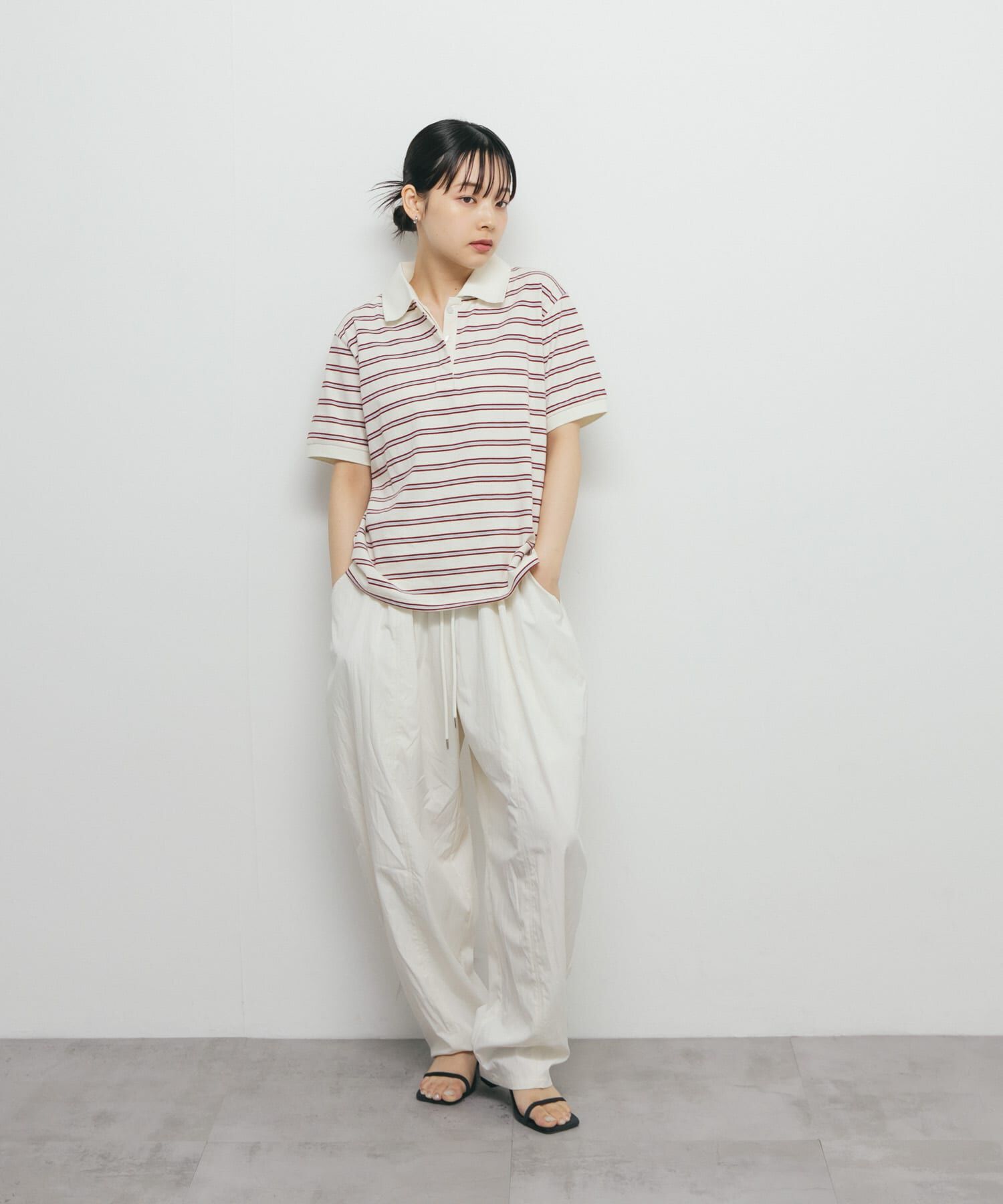  「カラーデザインカットソー」|Tシャツ・カットソー|