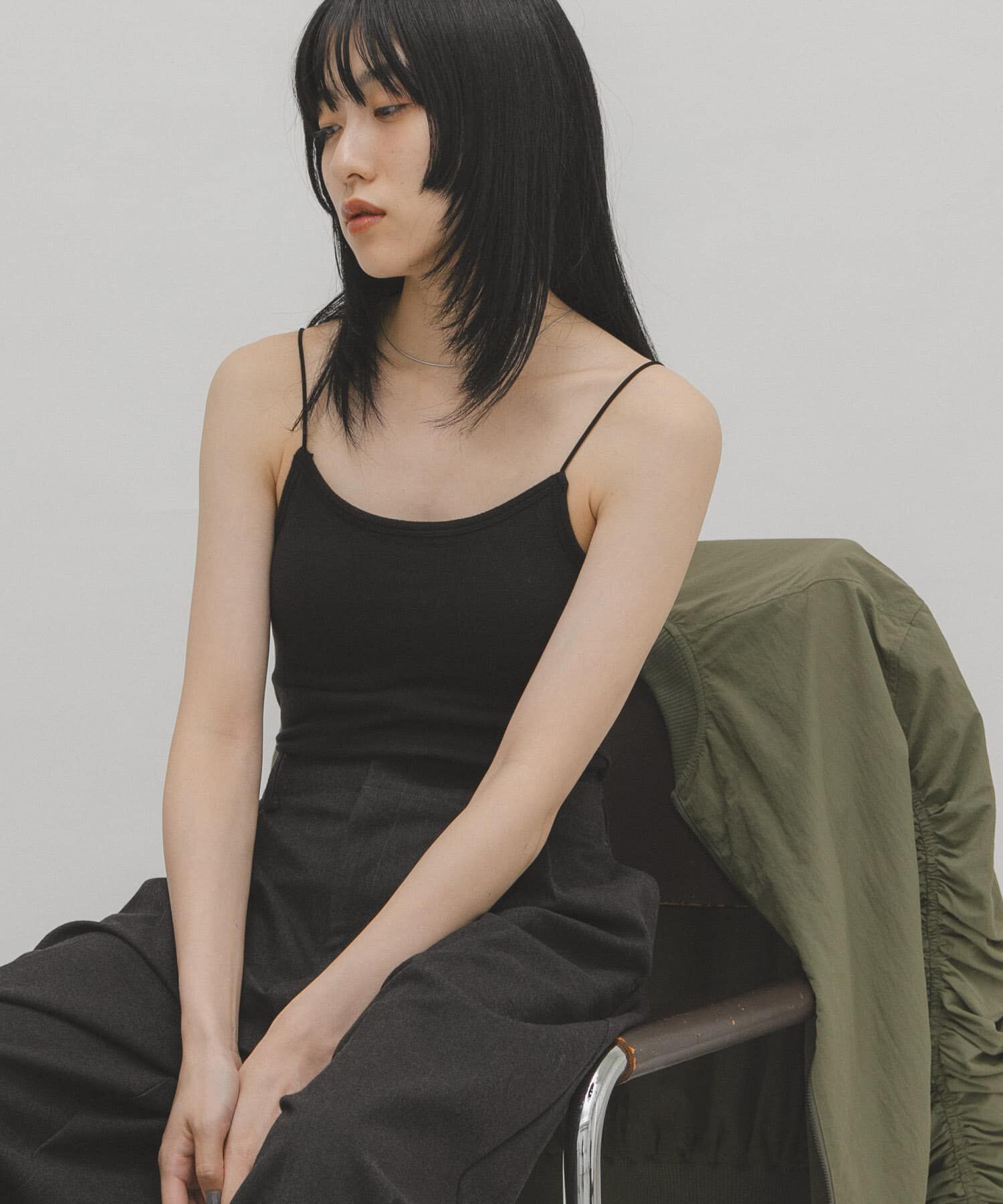  「ピーチスキンカップ付きキャミソール」|キャミソール|