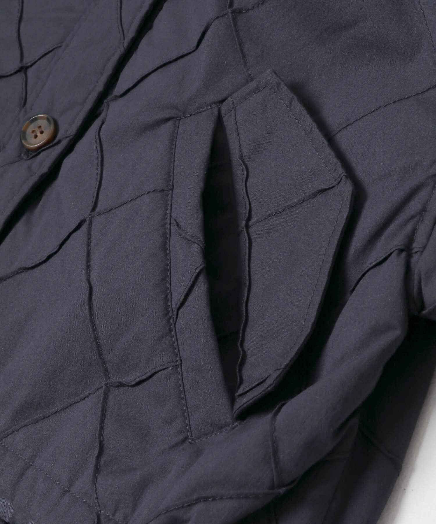  「キルティングシャツブルゾン」|ダウン|