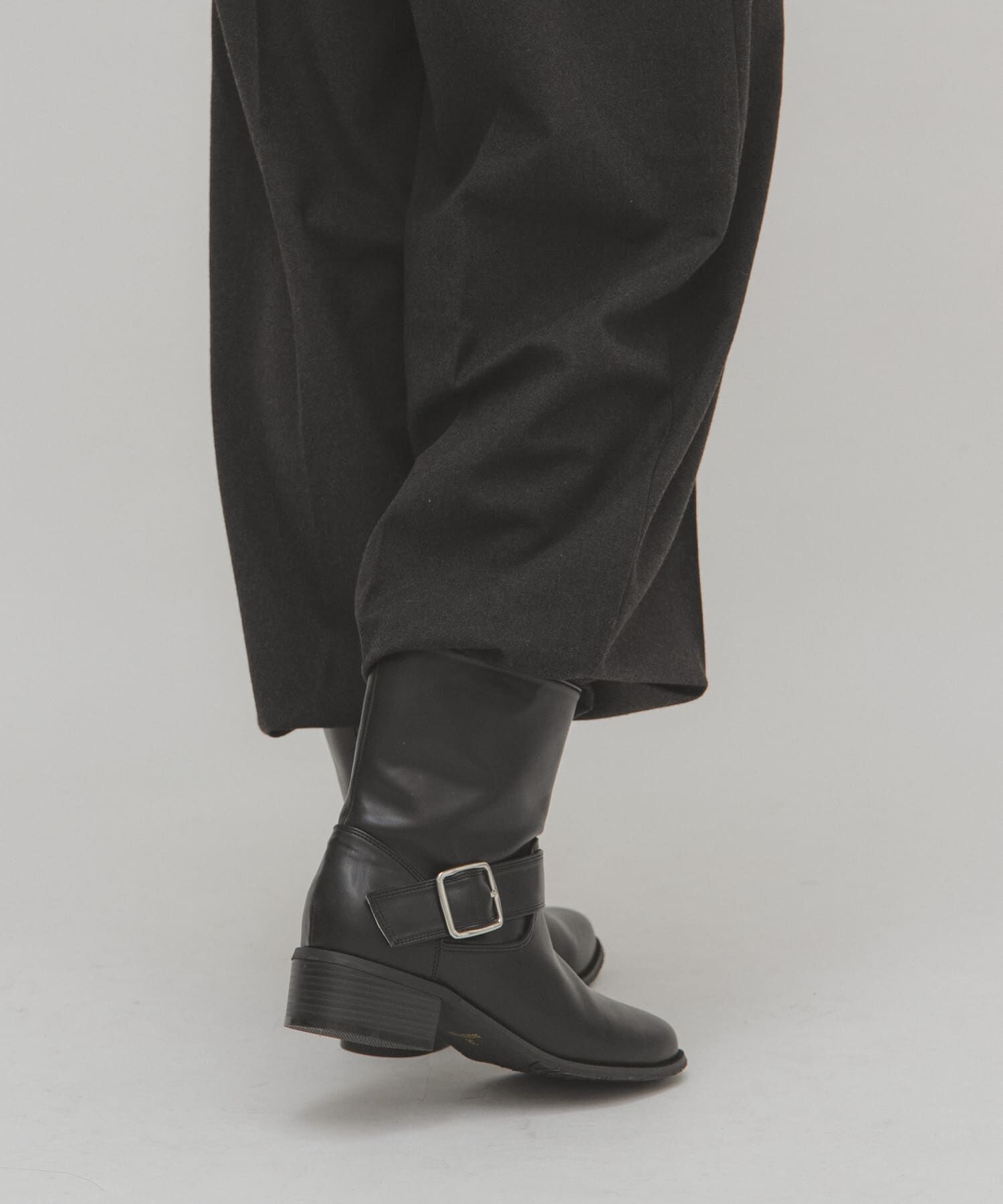  「エンジニアショートブーツ」|ショートブーツ|