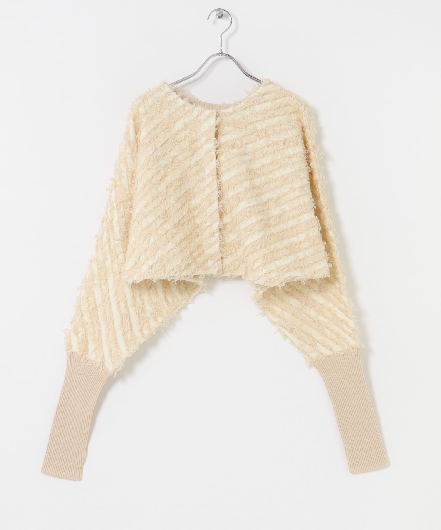  「2WAYフリンジカーディガン」|カーディガン|