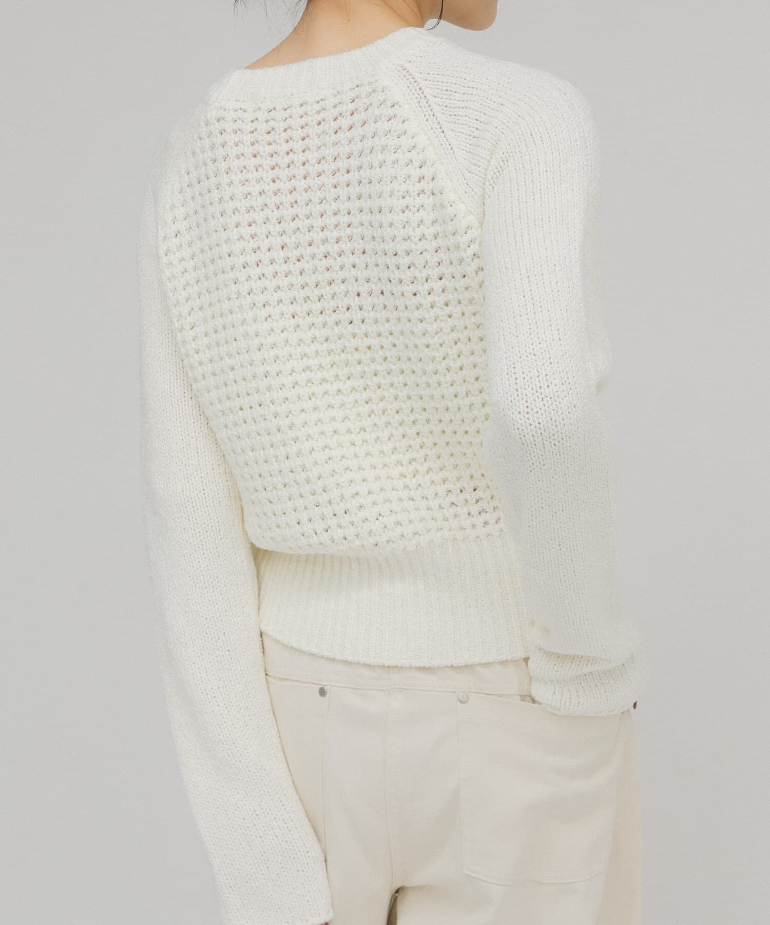  「コンパクトフリンジニット」|ニット・セーター|