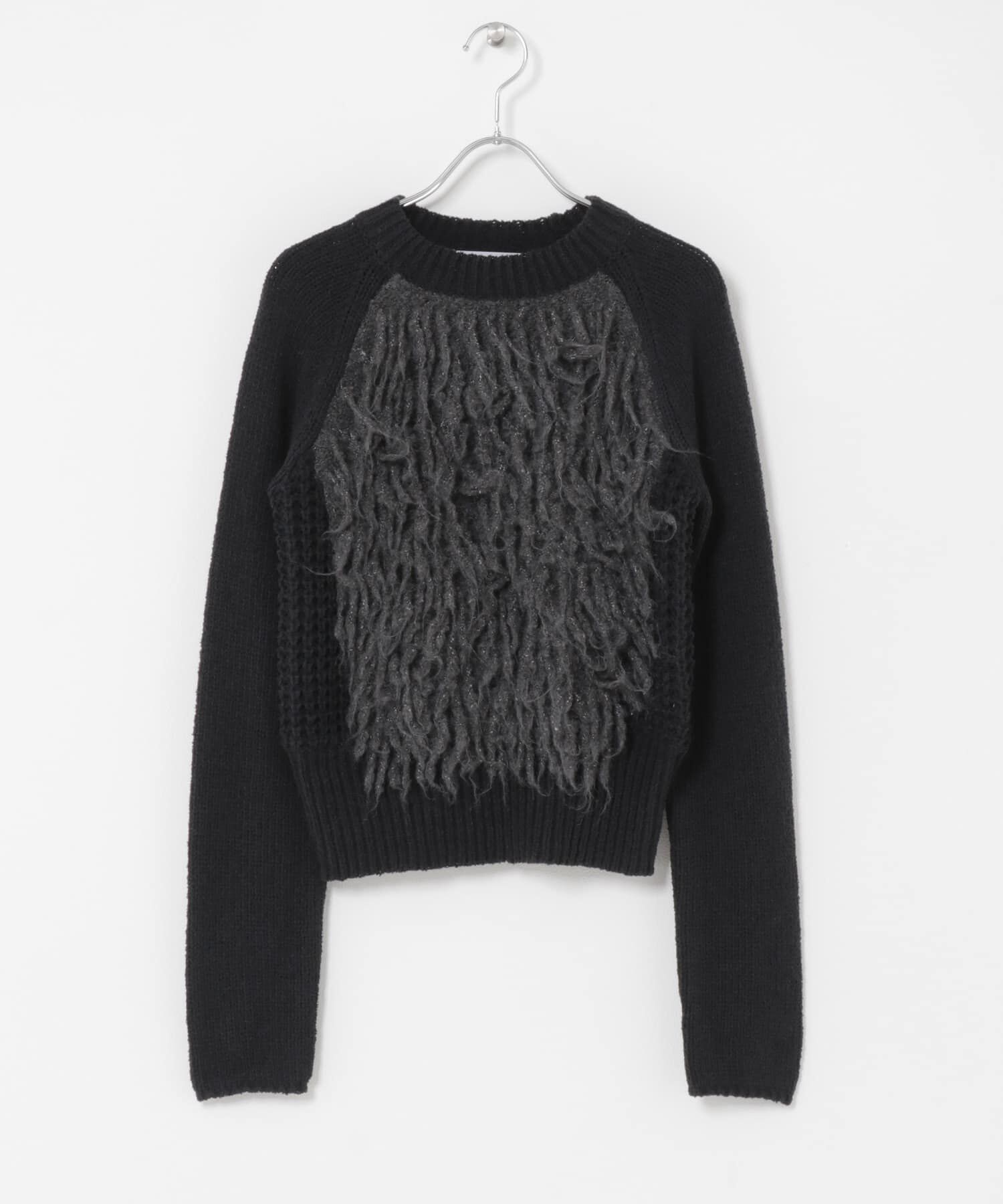  「コンパクトフリンジニット」|ニット・セーター|