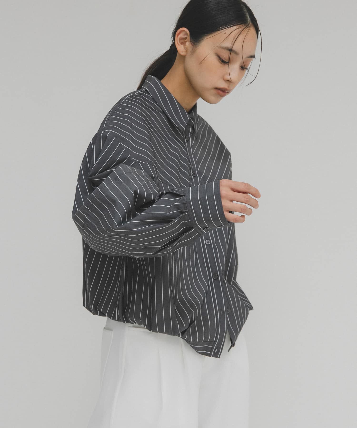  「コクーンフォルムシャツ」|シャツ・ブラウス|