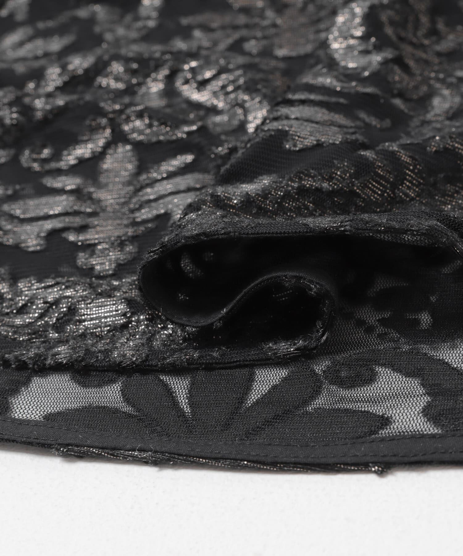  「チュールジャガードブラウス」|シャツ・ブラウス|