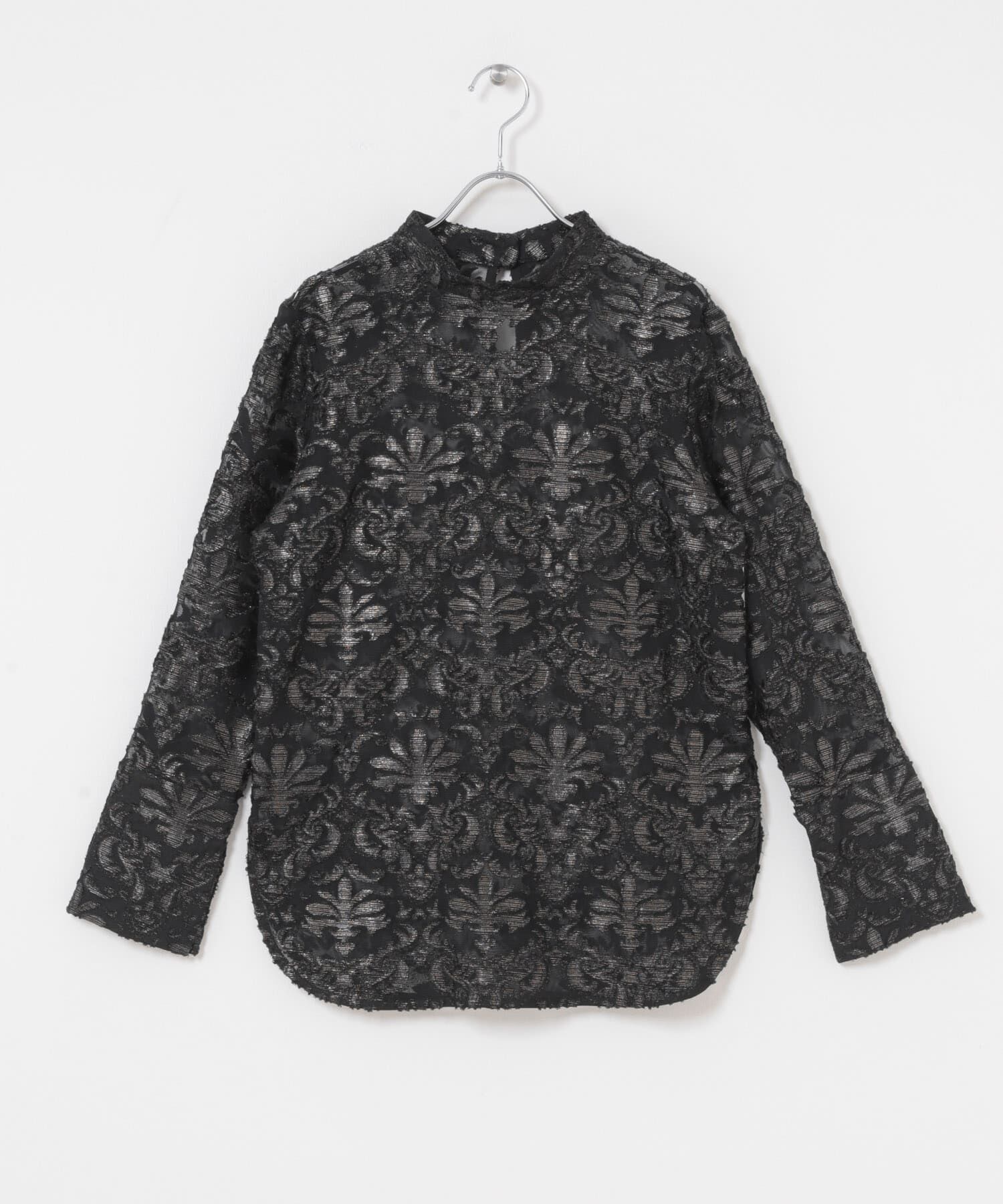  「チュールジャガードブラウス」|シャツ・ブラウス|