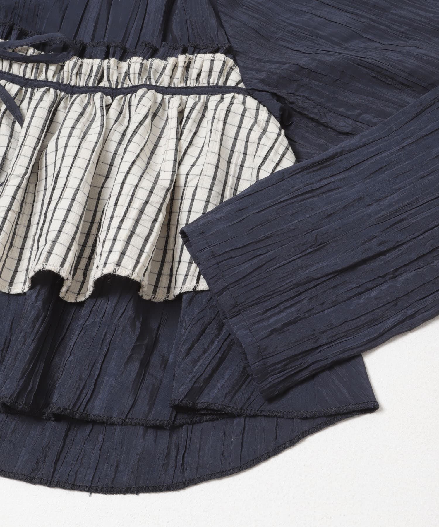  「フリルレイヤードブラウス」|シャツ・ブラウス|