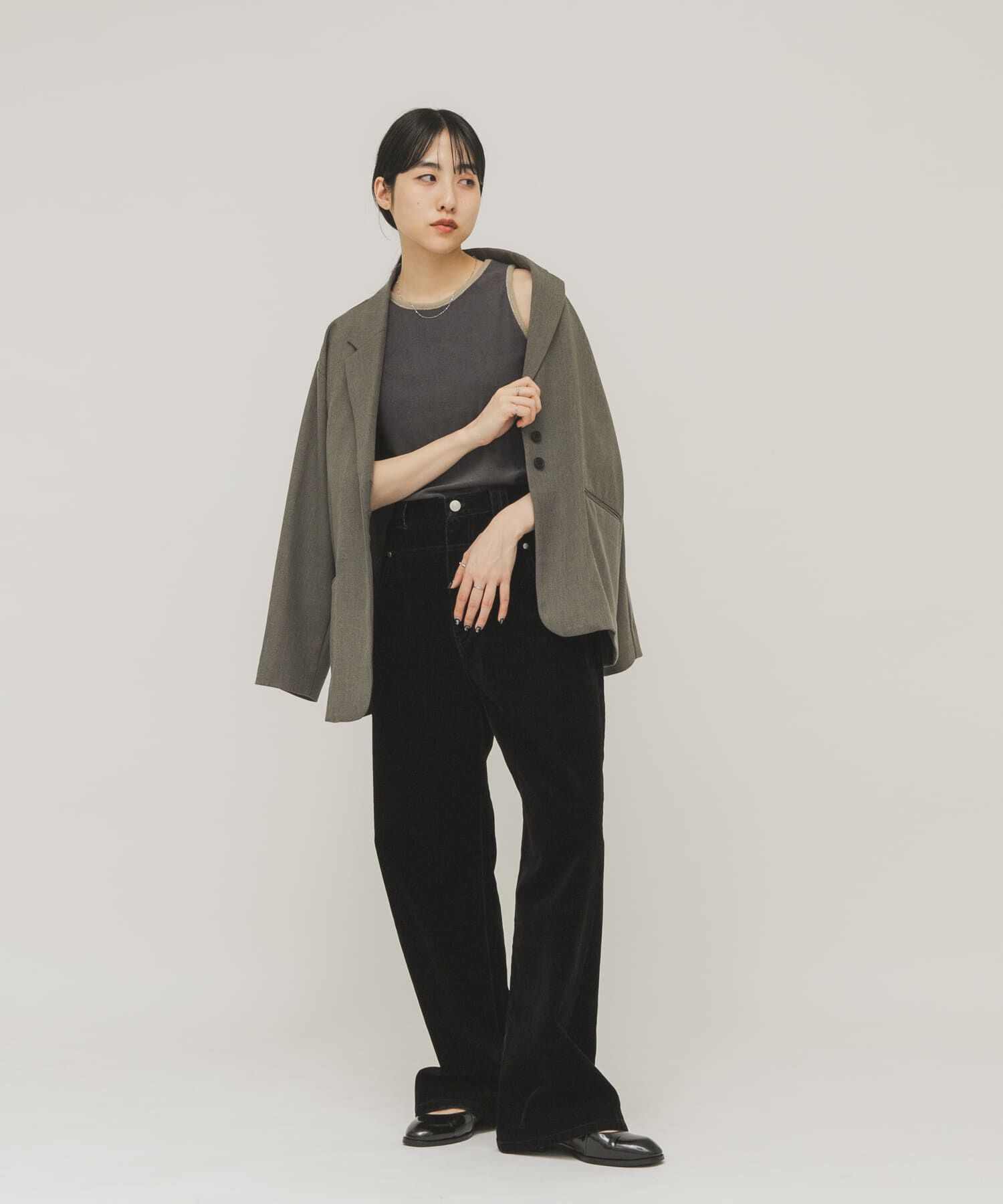  「フリルスリーブテーラードジャケット」|その他|