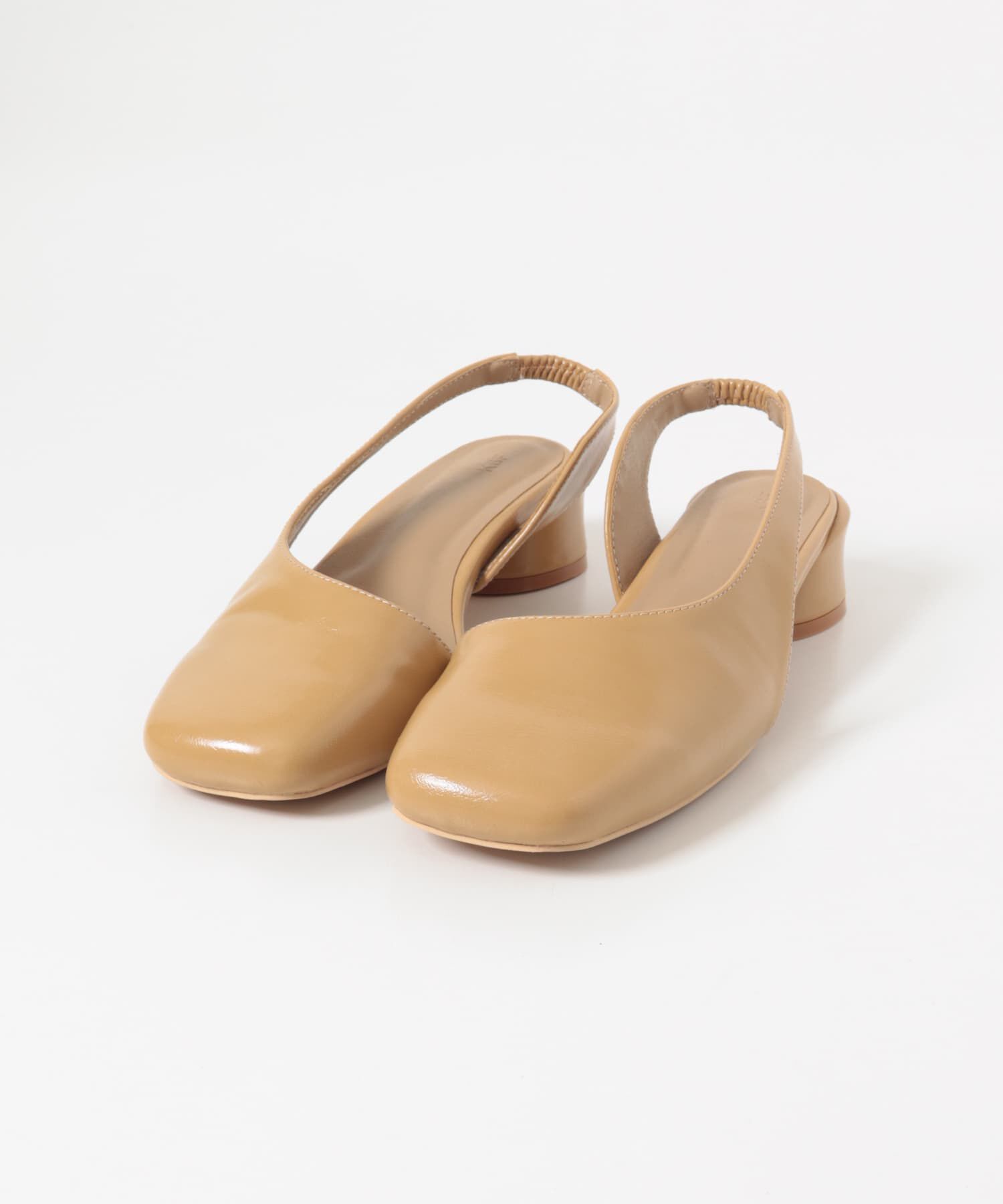  「スクエアトゥアシンメトリーパンプス」|パンプス|