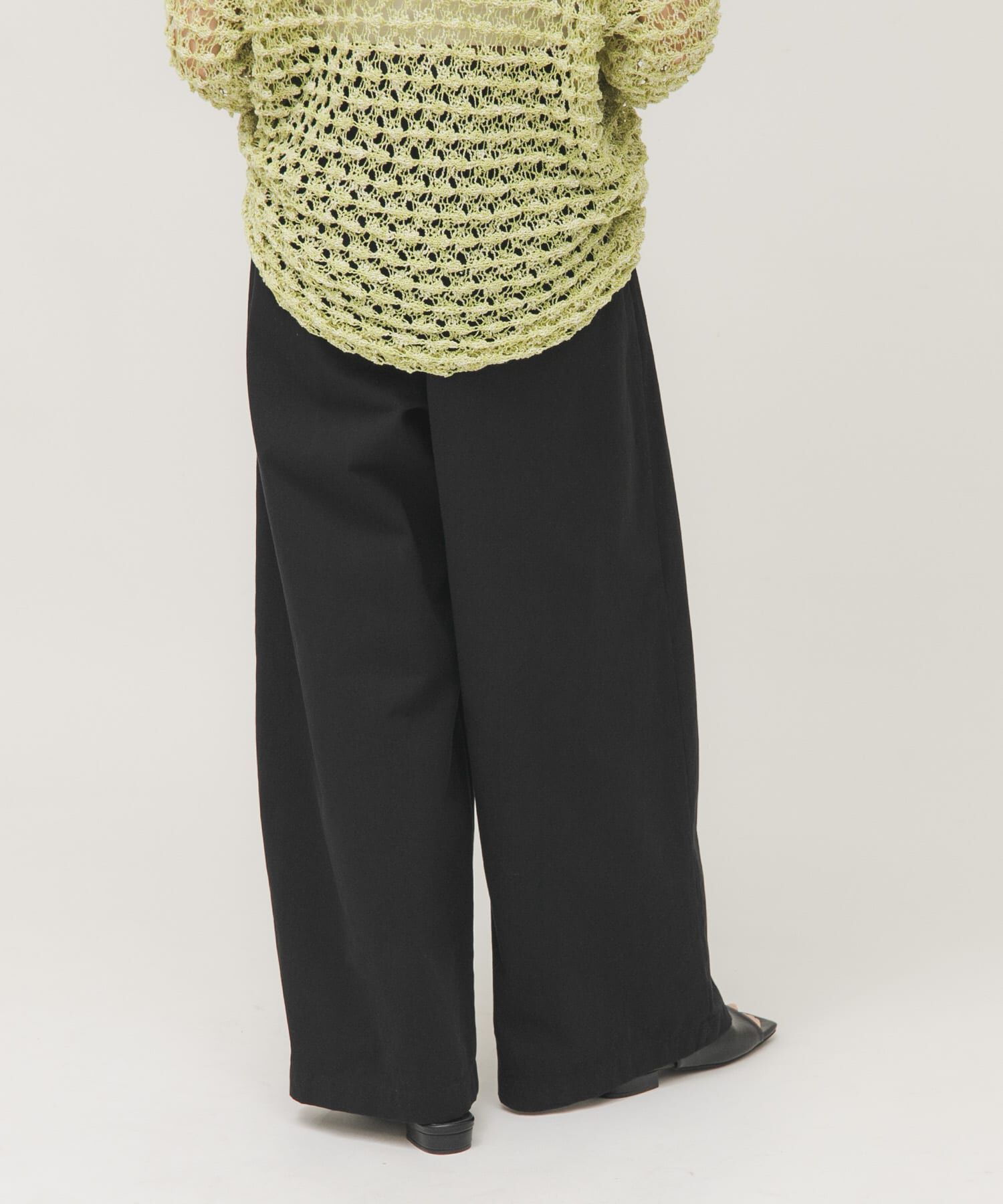  「タックデザインツイルパンツ」|その他|