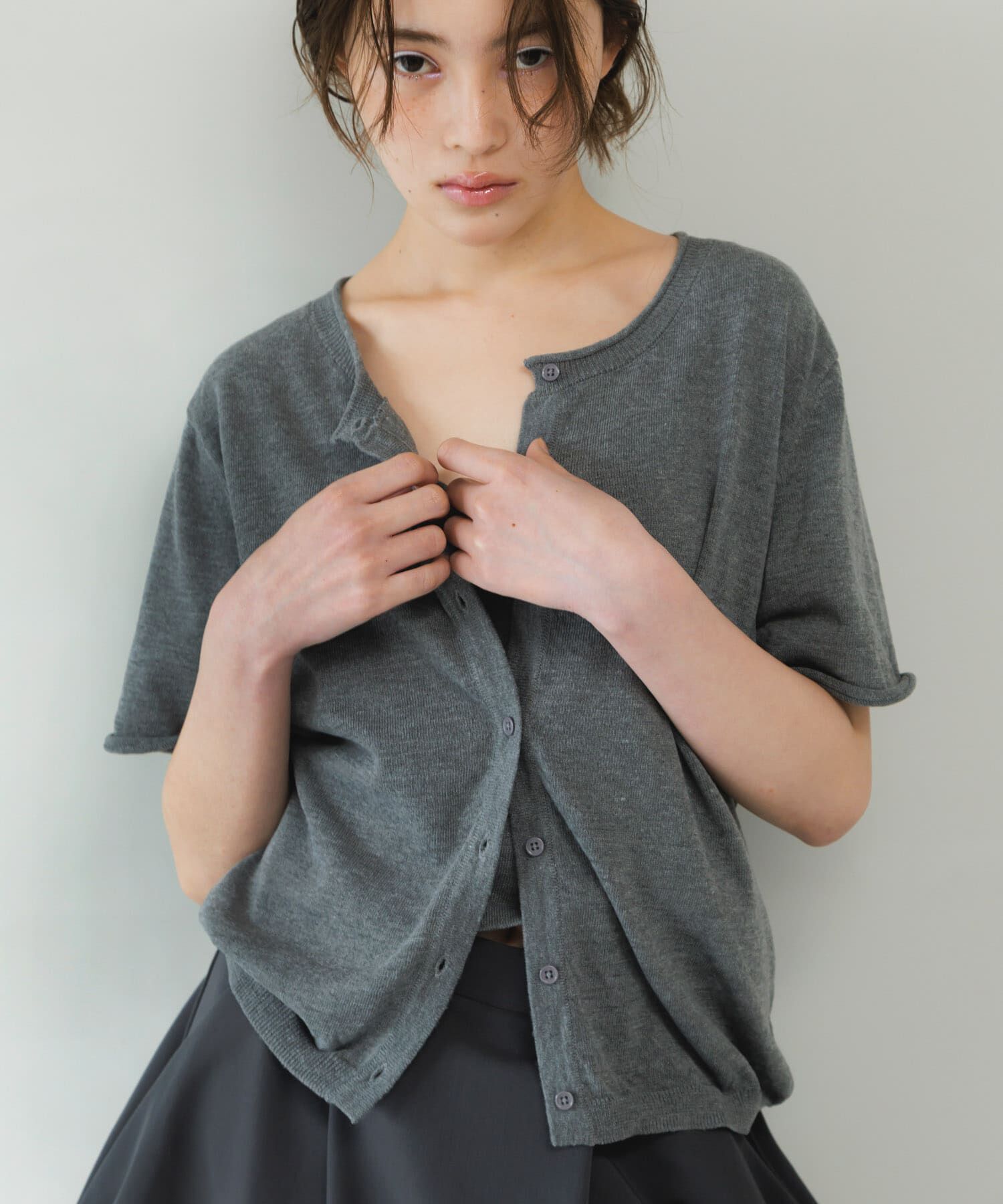  「ビスチェSETカーディガン」|カーディガン|