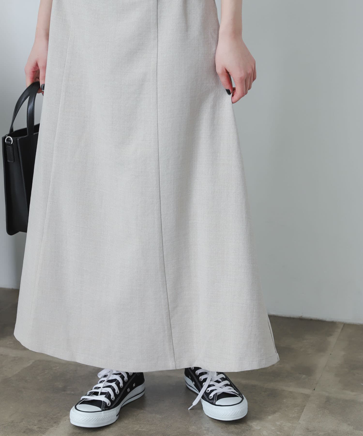 SENSE OF PLACE by URBAN RESEARCH「リネンライクハイウエストフレアスカート」|スカート|