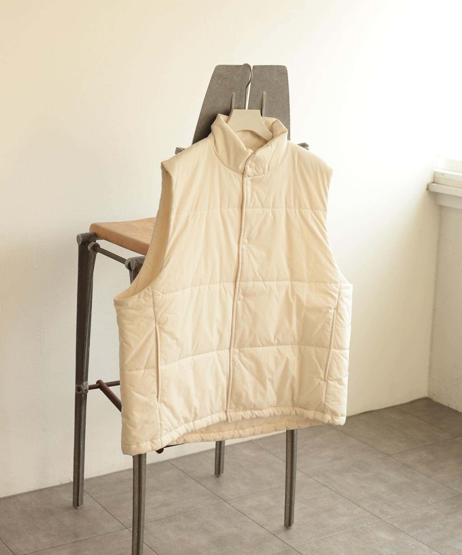 SENSE OF PLACE by URBAN RESEARCH「パデットドローコードツキベスト」|ダウンベスト・ベスト|