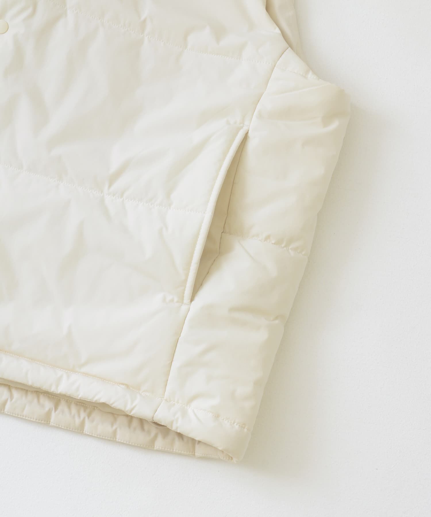 SENSE OF PLACE by URBAN RESEARCH「パデットドローコードツキベスト」|ダウンベスト・ベスト|