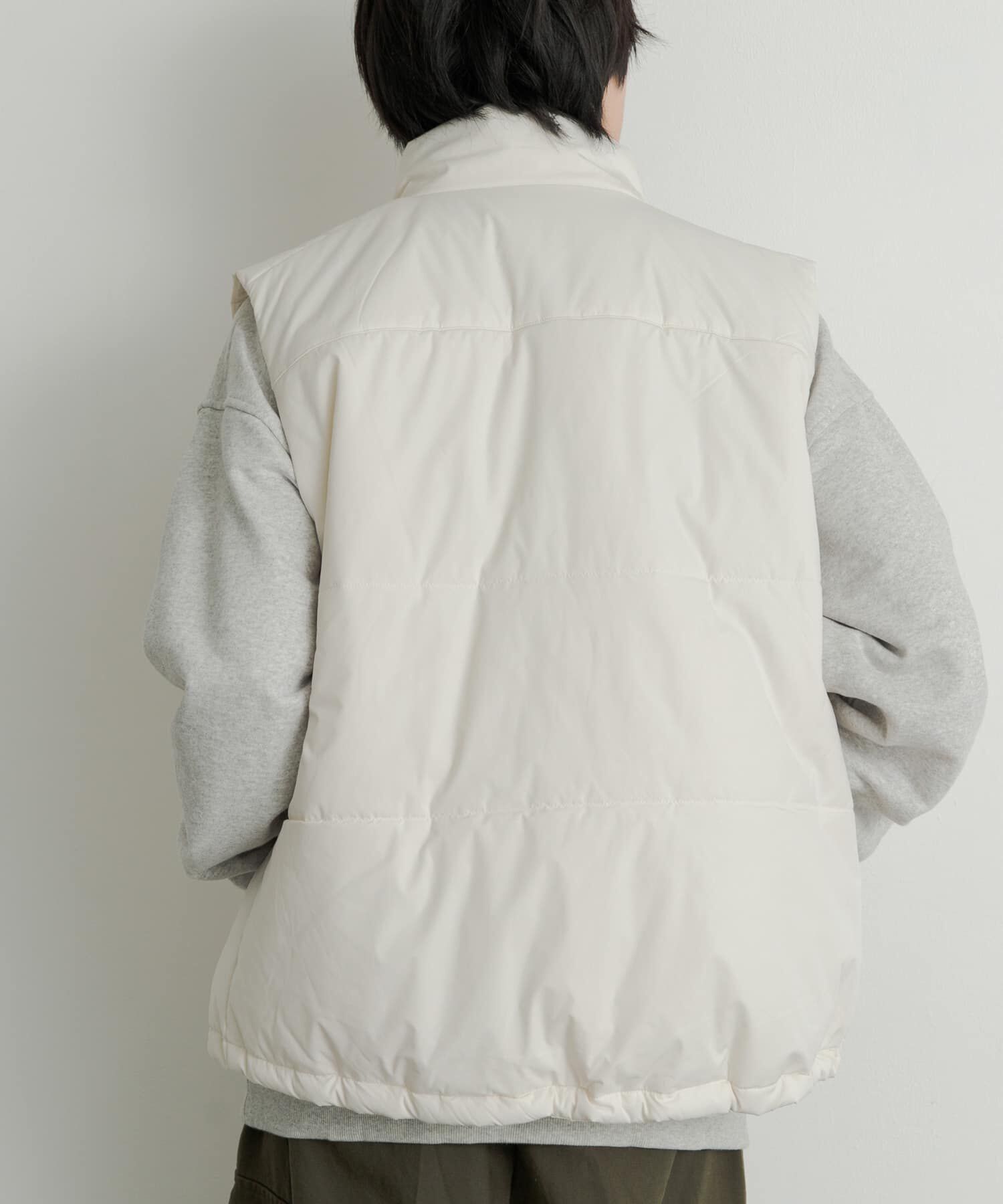 SENSE OF PLACE by URBAN RESEARCH「パデットドローコードツキベスト」|ダウンベスト・ベスト|