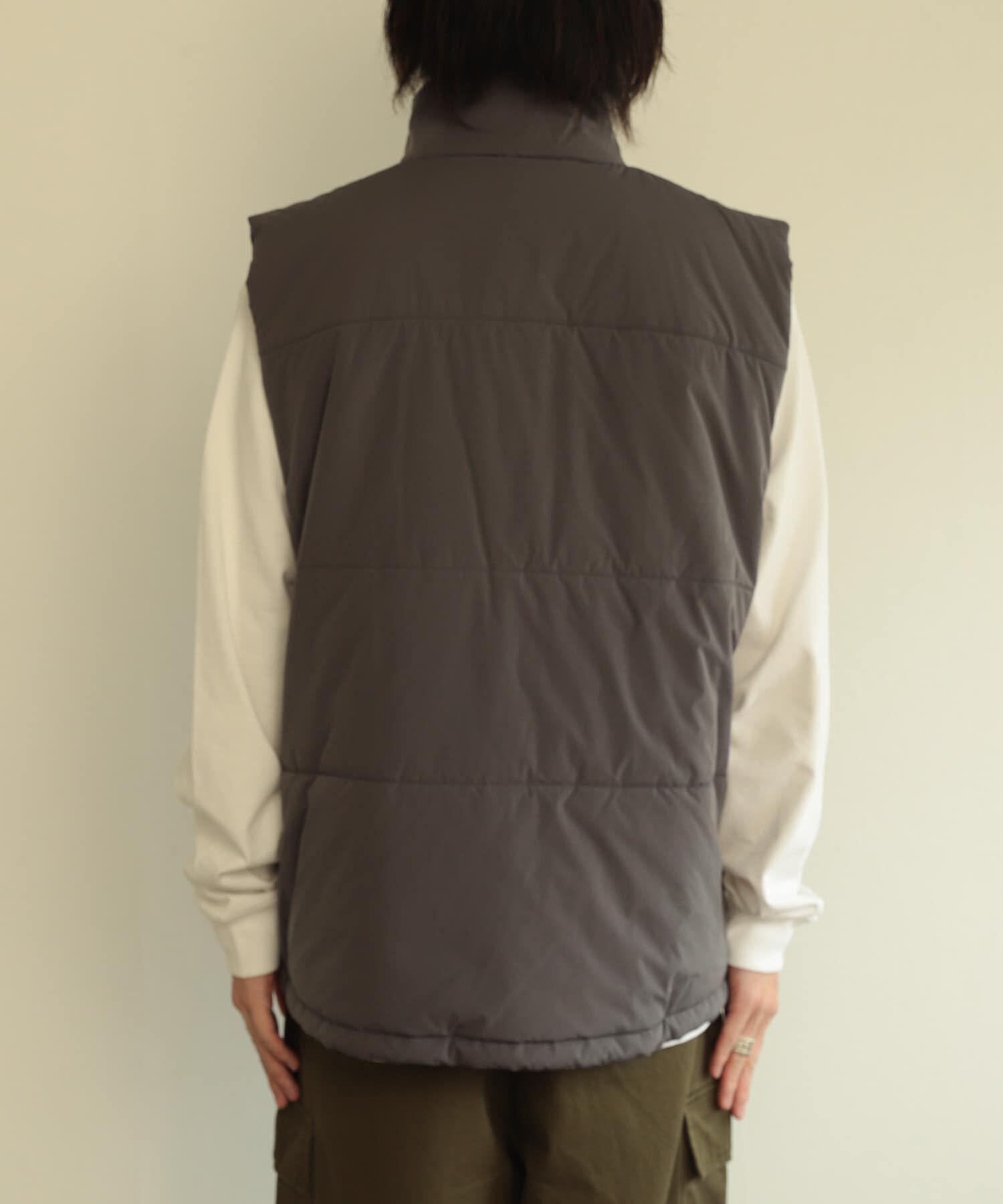 SENSE OF PLACE by URBAN RESEARCH「パデットドローコードツキベスト」|ダウンベスト・ベスト|