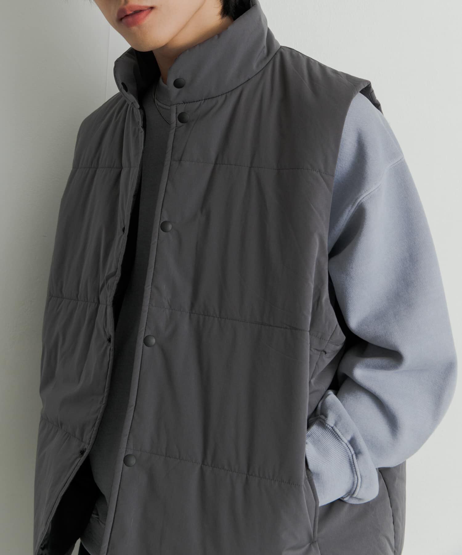 SENSE OF PLACE by URBAN RESEARCH「パデットドローコードツキベスト」|ダウンベスト・ベスト|