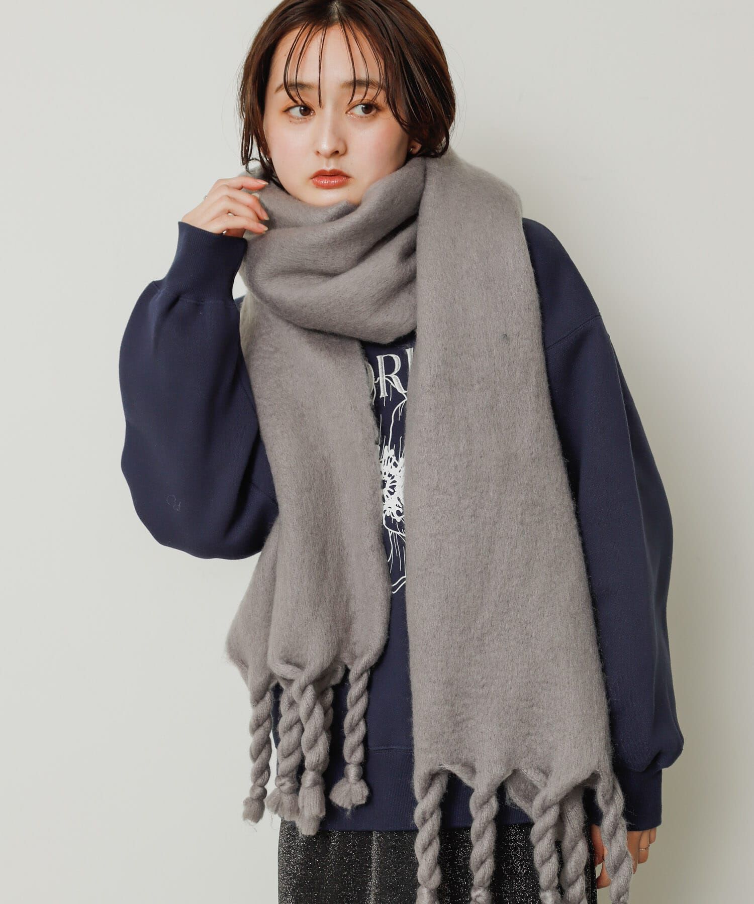 SENSE OF PLACE by URBAN RESEARCH「『ユニセックス』ボリュームストール」|ストール|