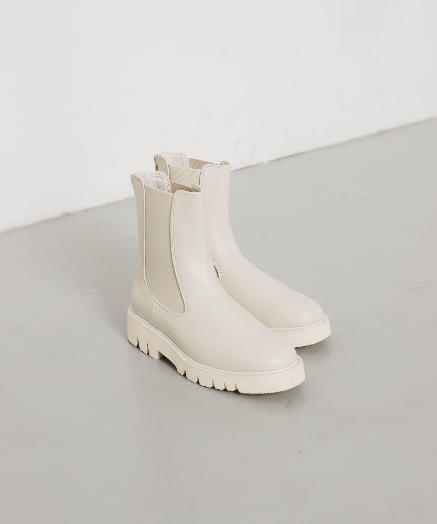 SENSE OF PLACE by URBAN RESEARCH「『軽量ソール採用』トラックソールサイドゴアブーツ」|ショートブーツ|