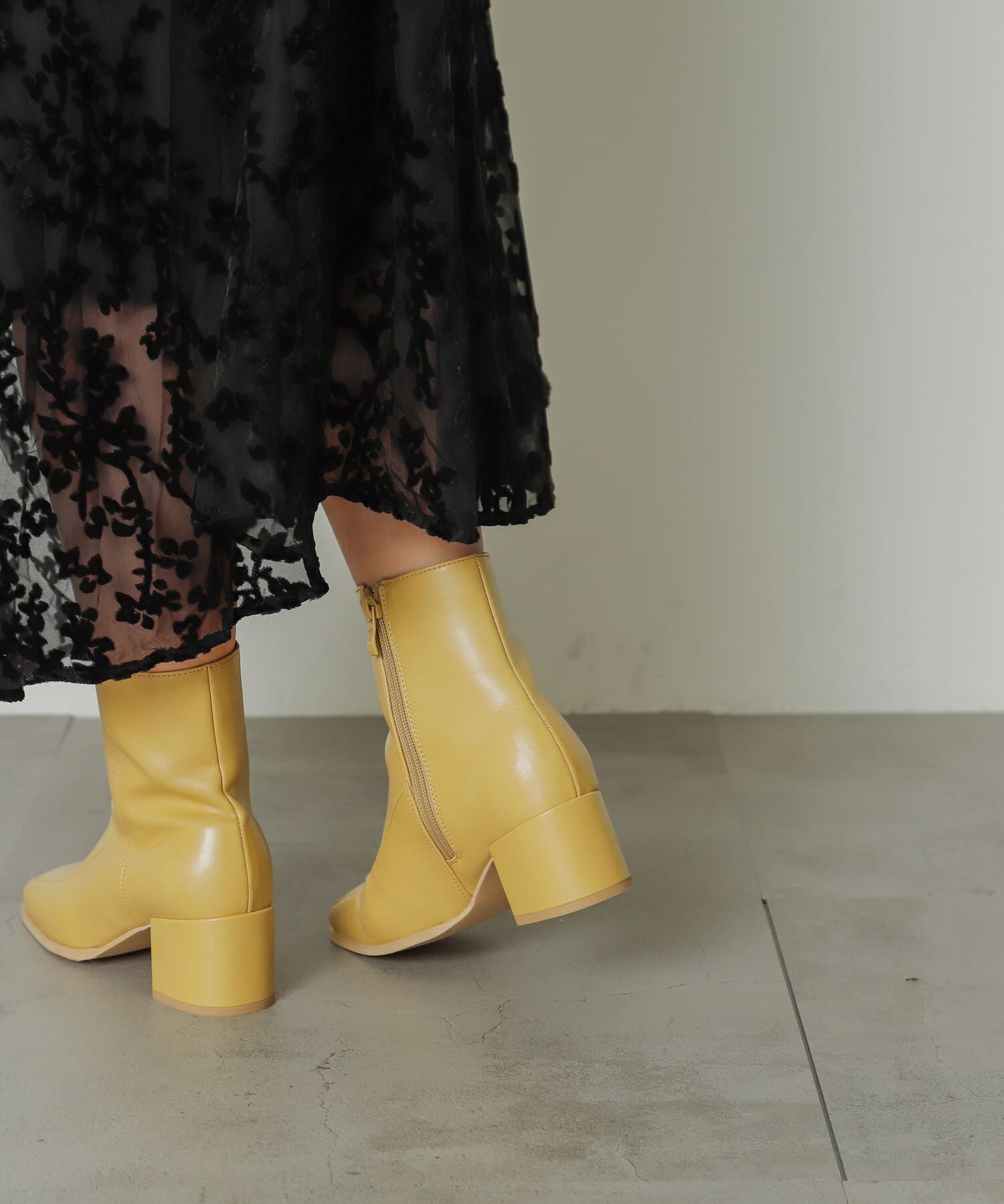 SENSE OF PLACE by URBAN RESEARCH「ワイドスクエアショートブーツ」|ショートブーツ|