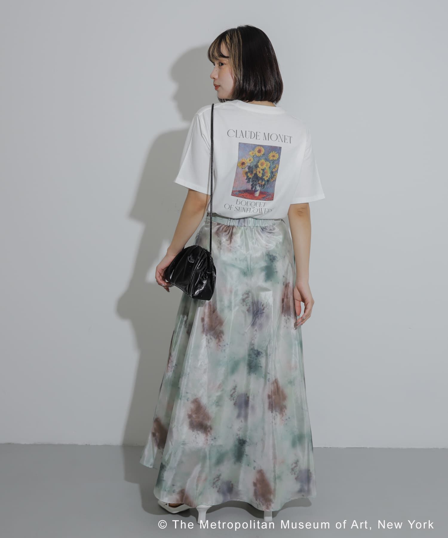 SENSE OF PLACE by URBAN RESEARCH「ボカシプリントロングスカート」|スカート|