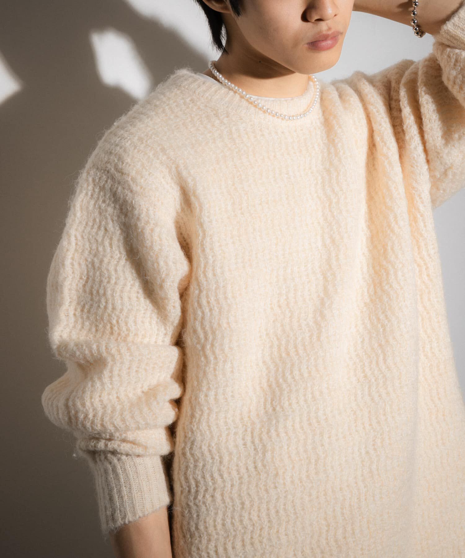 SENSE OF PLACE by URBAN RESEARCH「『ユニセックス』ローゲージカラーニット」|ニット・セーター|