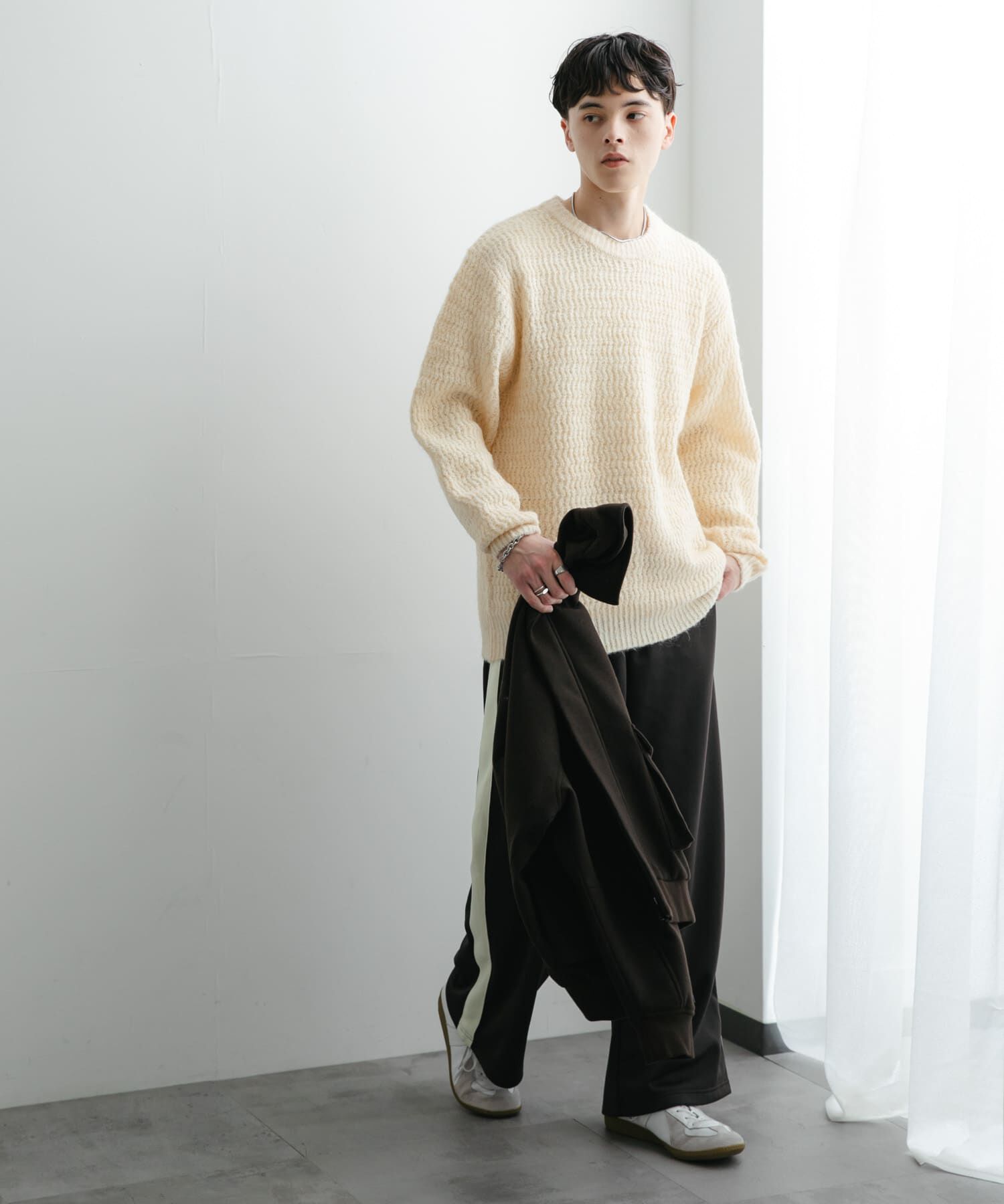 SENSE OF PLACE by URBAN RESEARCH「『ユニセックス』ローゲージカラーニット」|ニット・セーター|