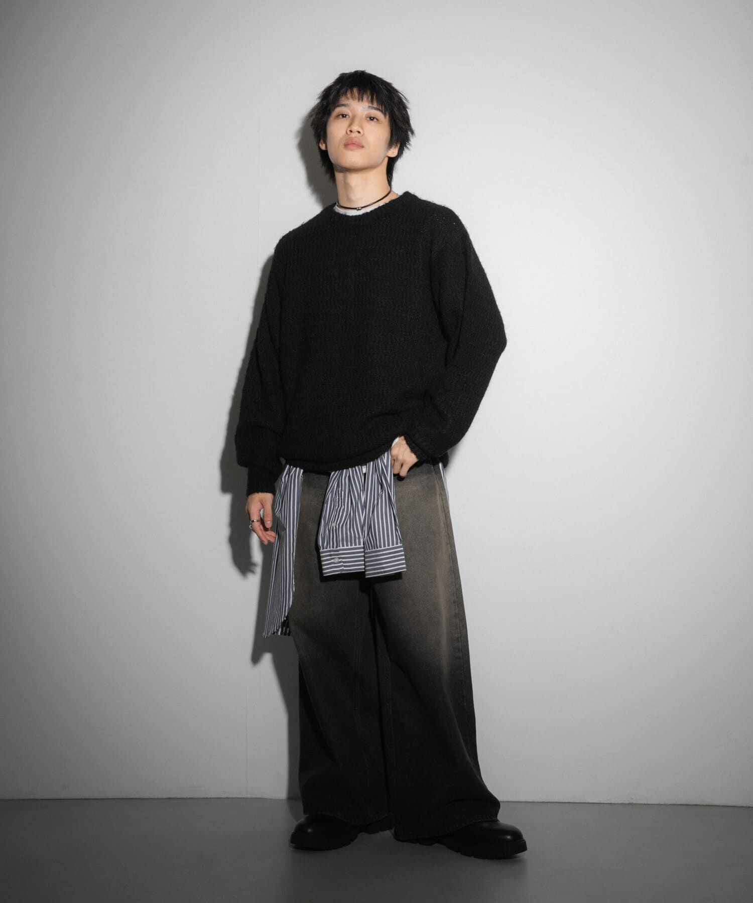 SENSE OF PLACE by URBAN RESEARCH「『ユニセックス』ローゲージカラーニット」|ニット・セーター|