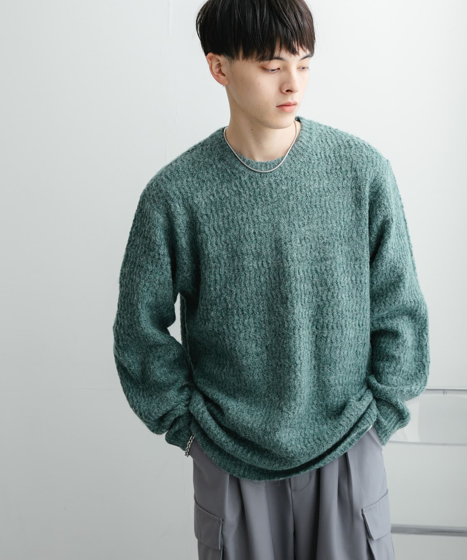 SENSE OF PLACE by URBAN RESEARCH「『ユニセックス』ローゲージカラーニット」|ニット・セーター|