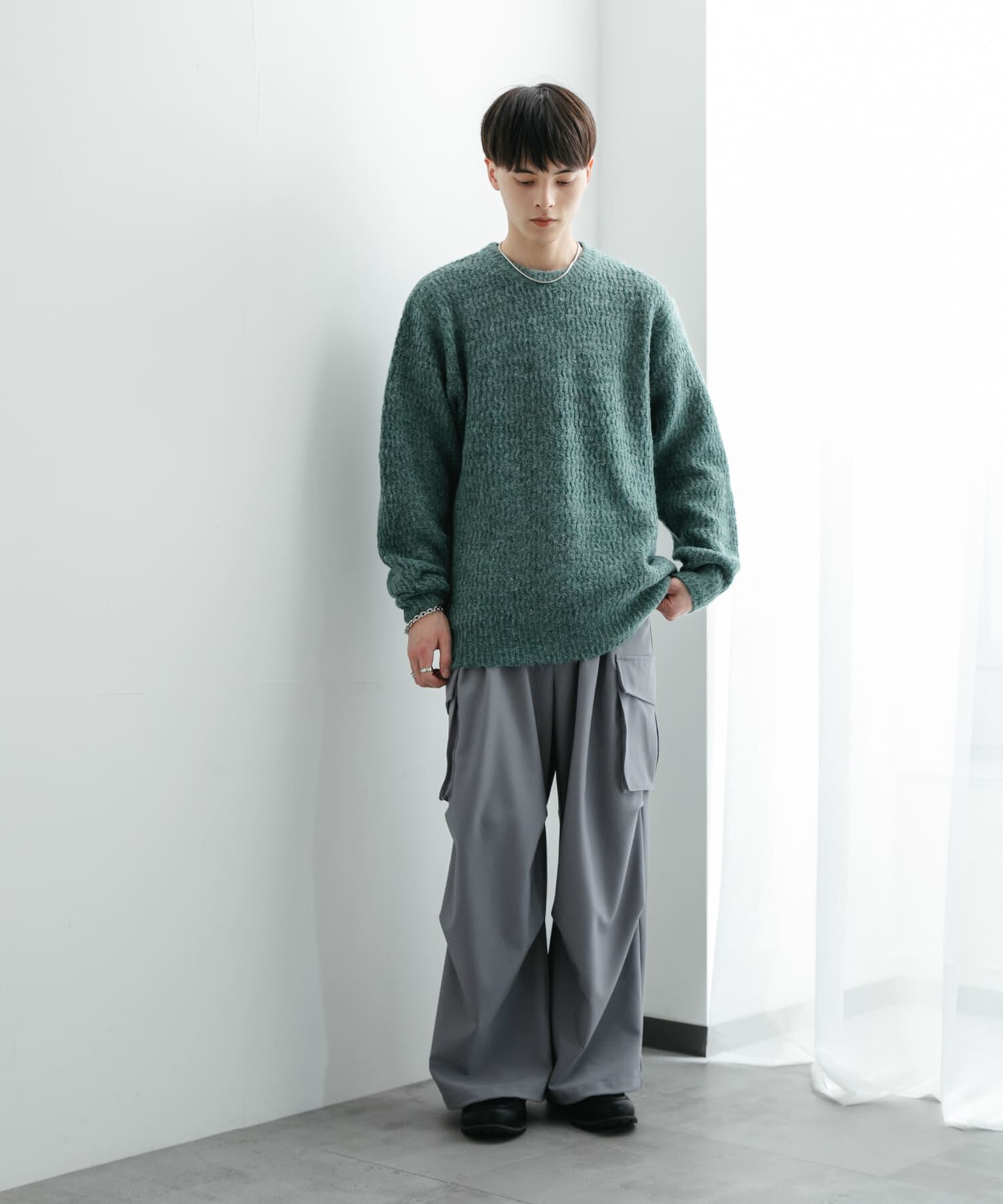 SENSE OF PLACE by URBAN RESEARCH「『ユニセックス』ローゲージカラーニット」|ニット・セーター|