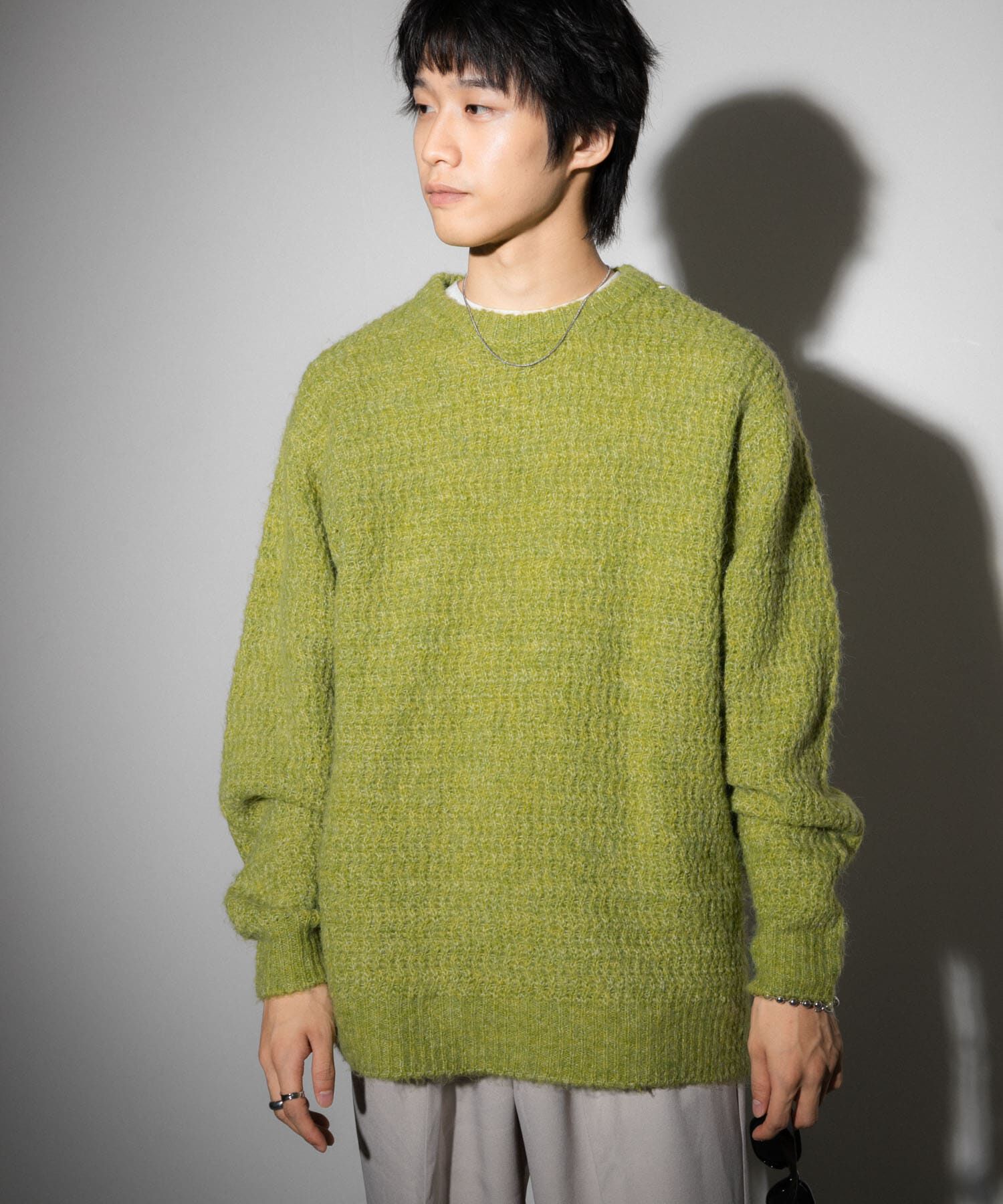 SENSE OF PLACE by URBAN RESEARCH「『ユニセックス』ローゲージカラーニット」|ニット・セーター|