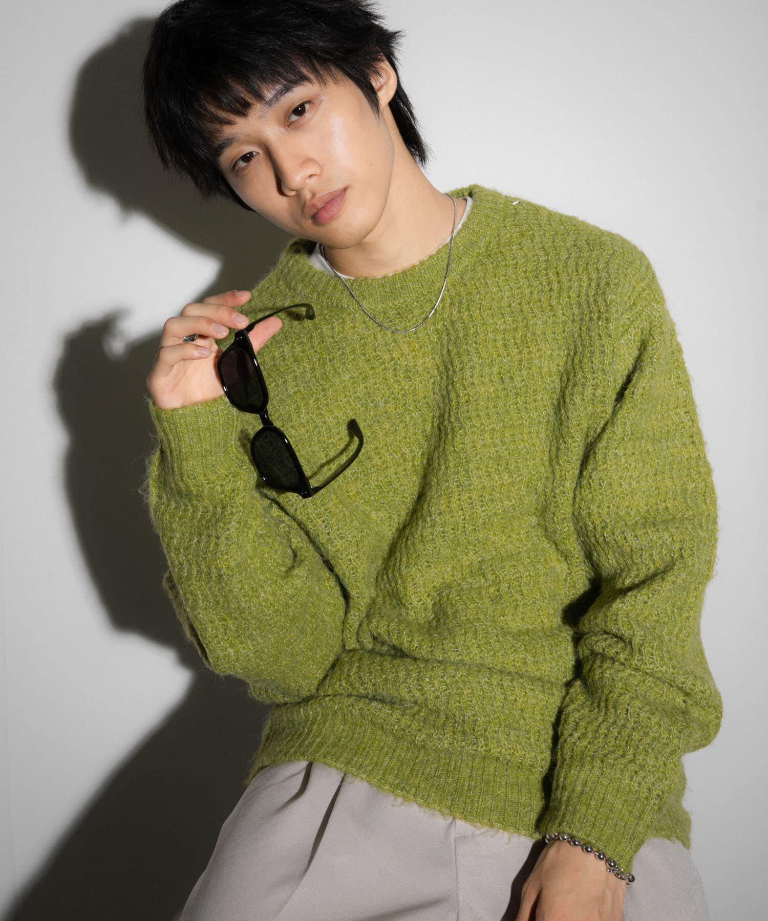 SENSE OF PLACE by URBAN RESEARCH「『ユニセックス』ローゲージカラーニット」|ニット・セーター|